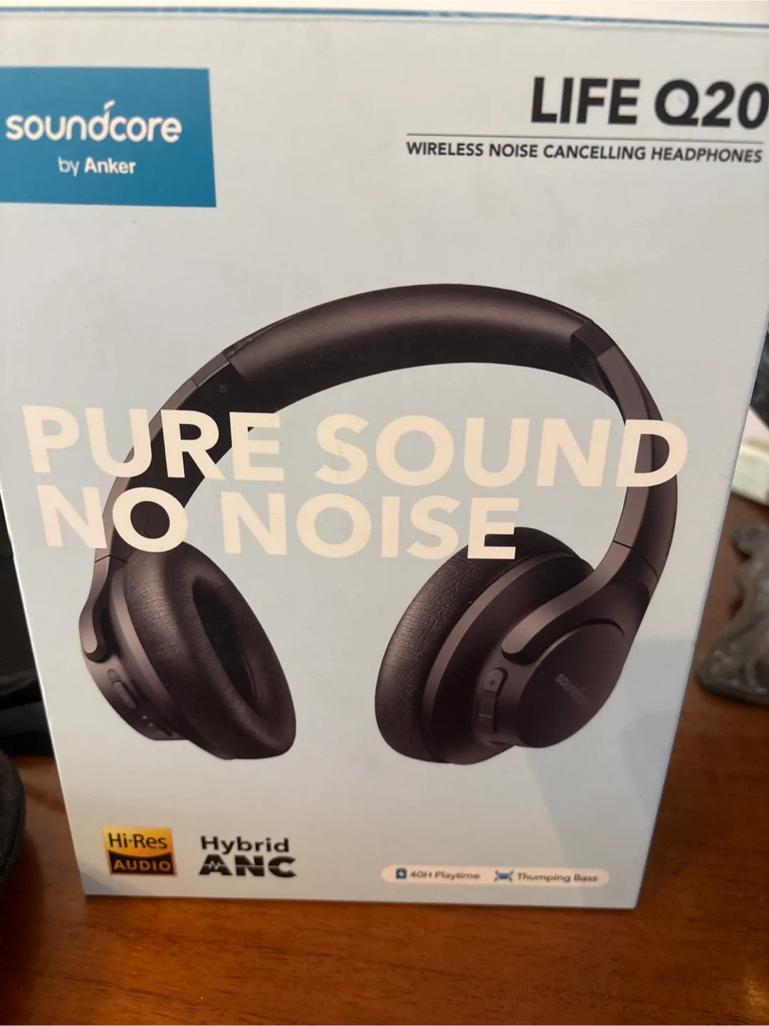 Soundcore Life Q20 Wireless Noise Cancelling Headphones image indicator(3)