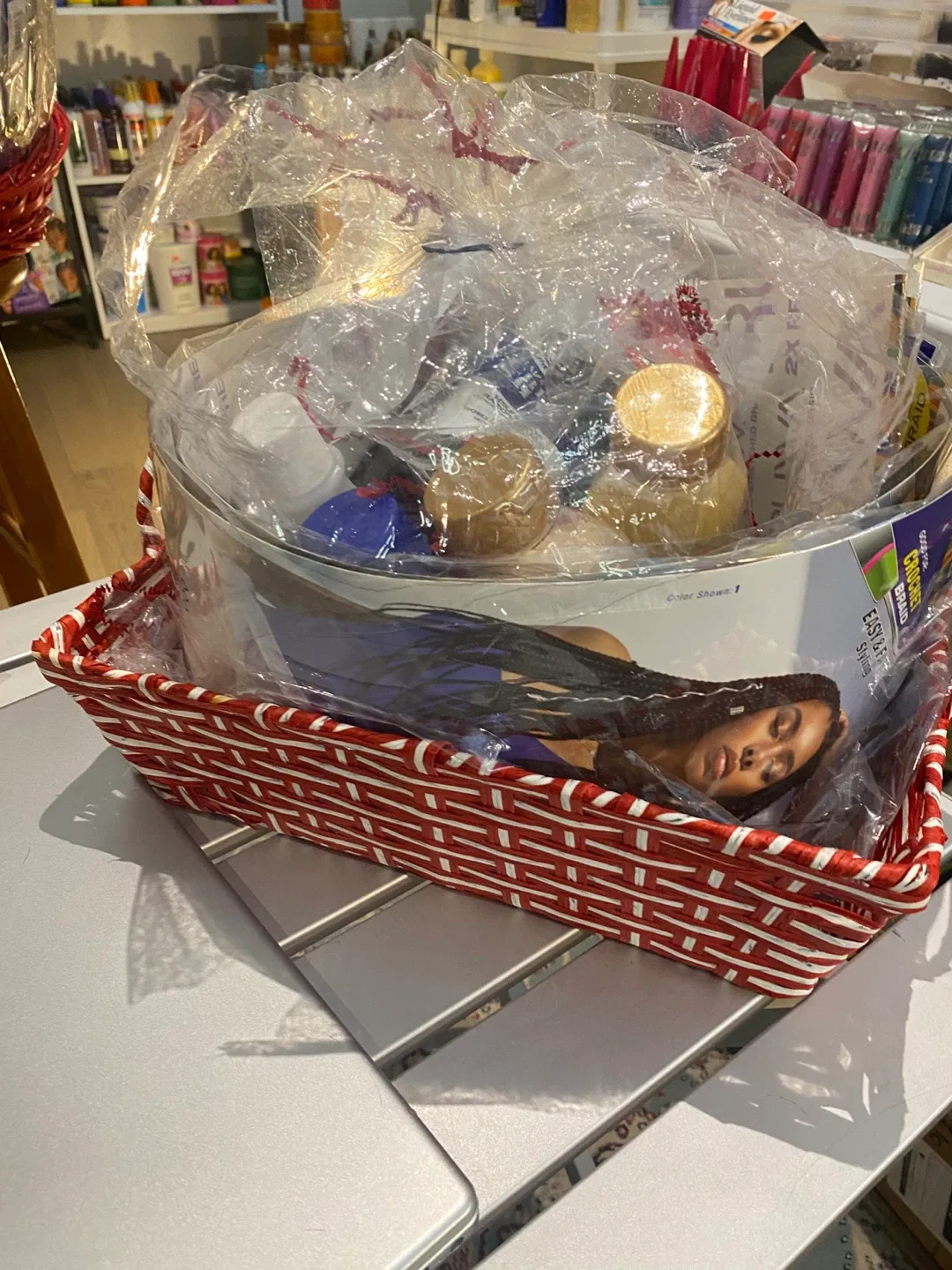 Gift basket-hair and nails supply
