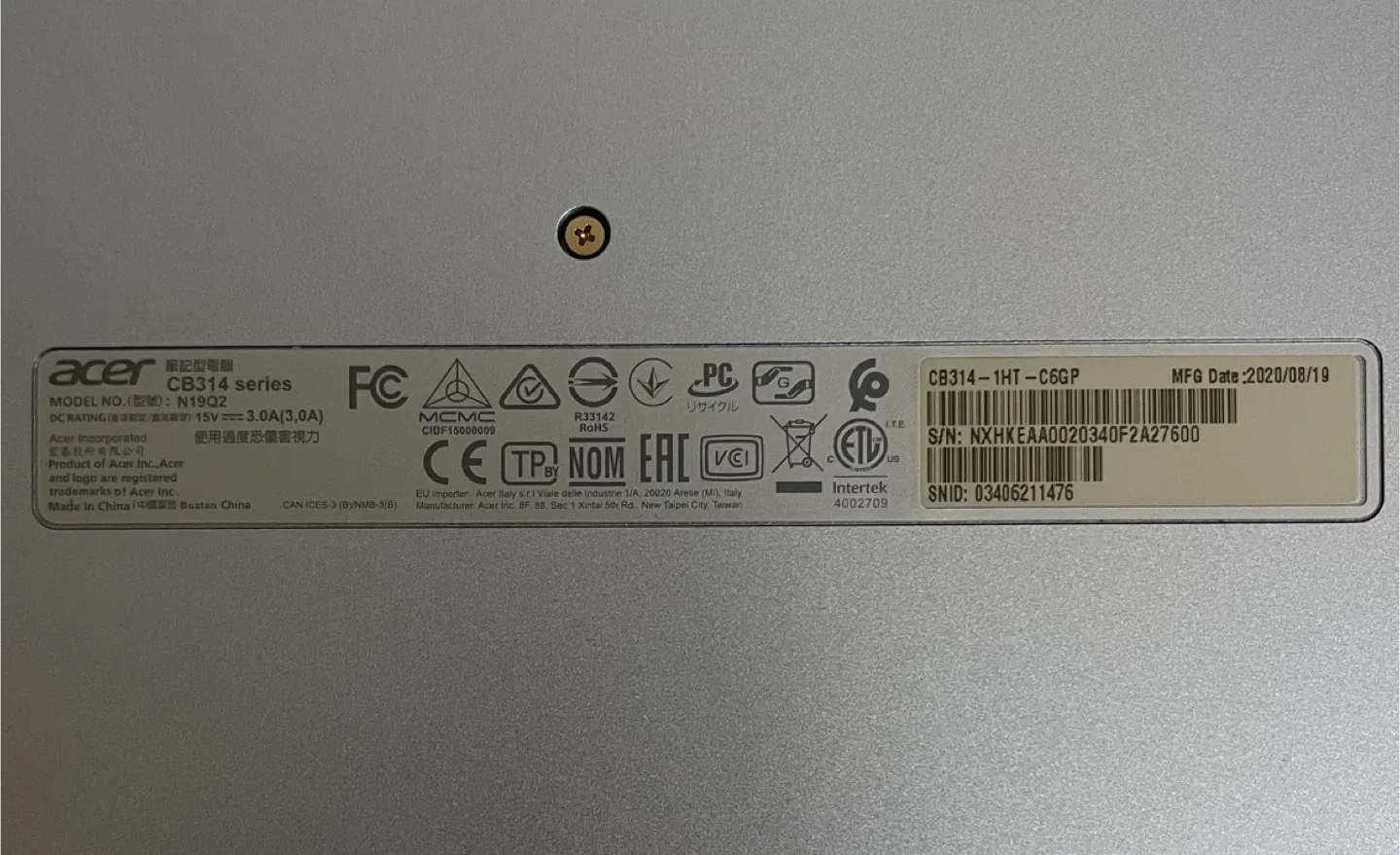 Acer Chromebook 314 image indicator(5)
