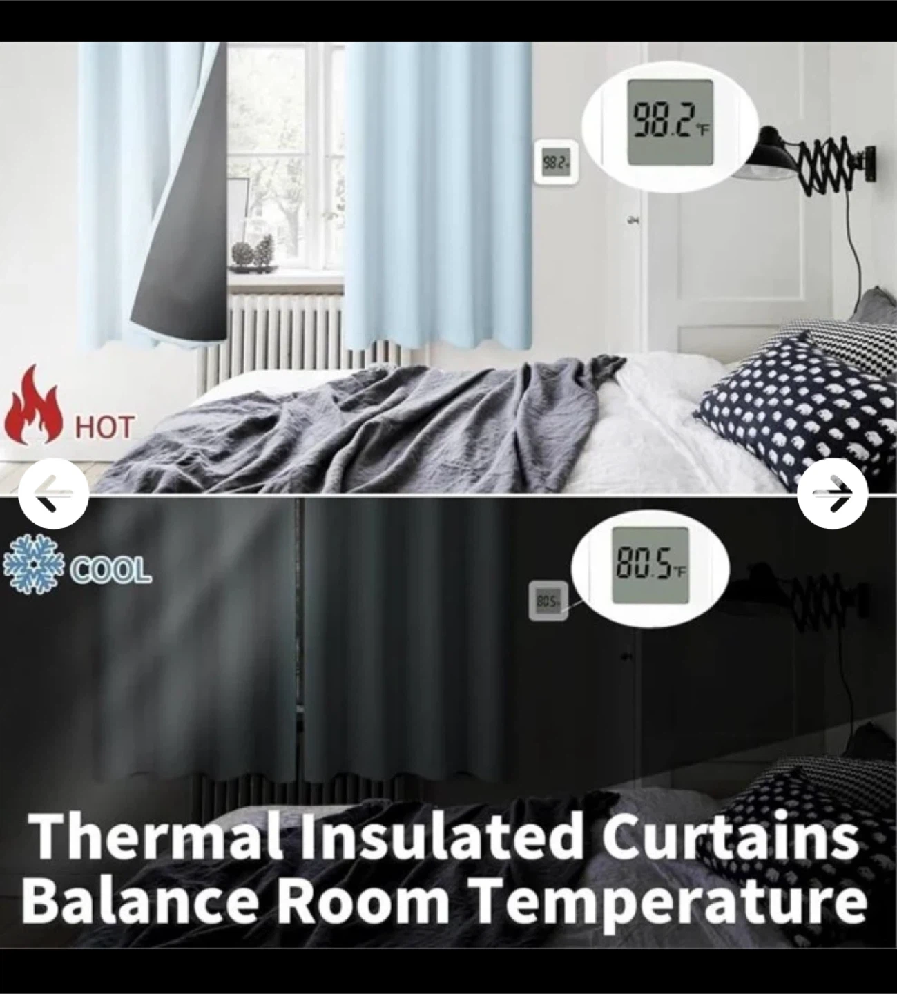 BGment 100% Blackout Curtains 52 x 84 Inch - photo 3