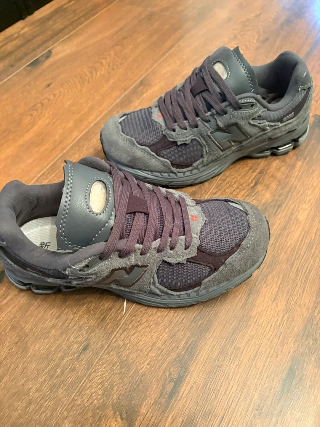 New Balance 2002R Distressed Sz 7 and a half