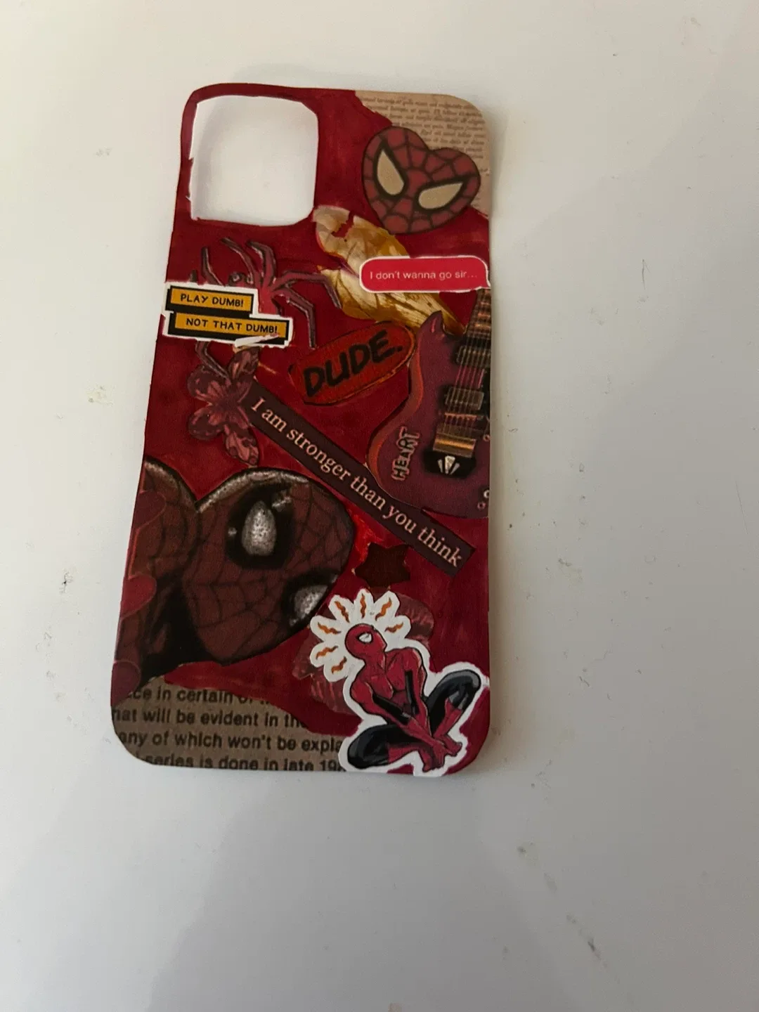 iPhone 14 Plus Spider-Man Phone Case DESIGN.