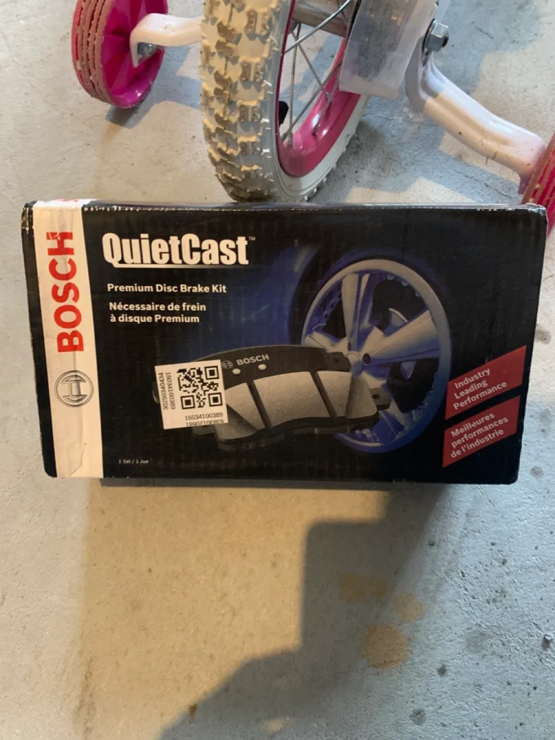 Bosch QuietCast Premium Disc Brake Kit - New