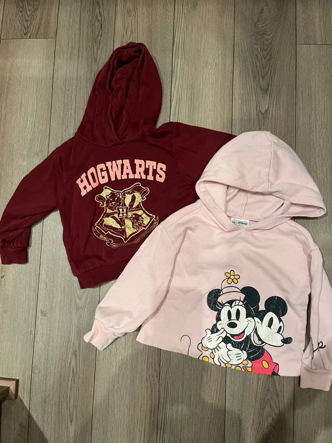 Gap Disney Mickey Mouse & Hogwarts Hoodies - Size 4
