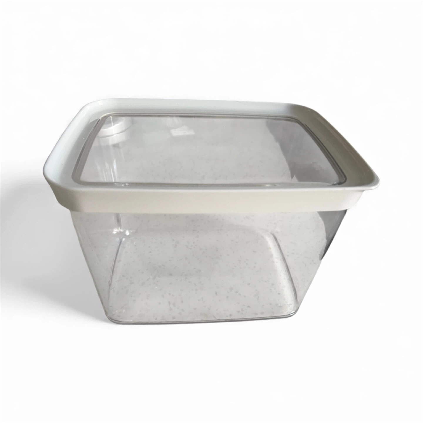 Square Clear Plastic Food Container - photo 2