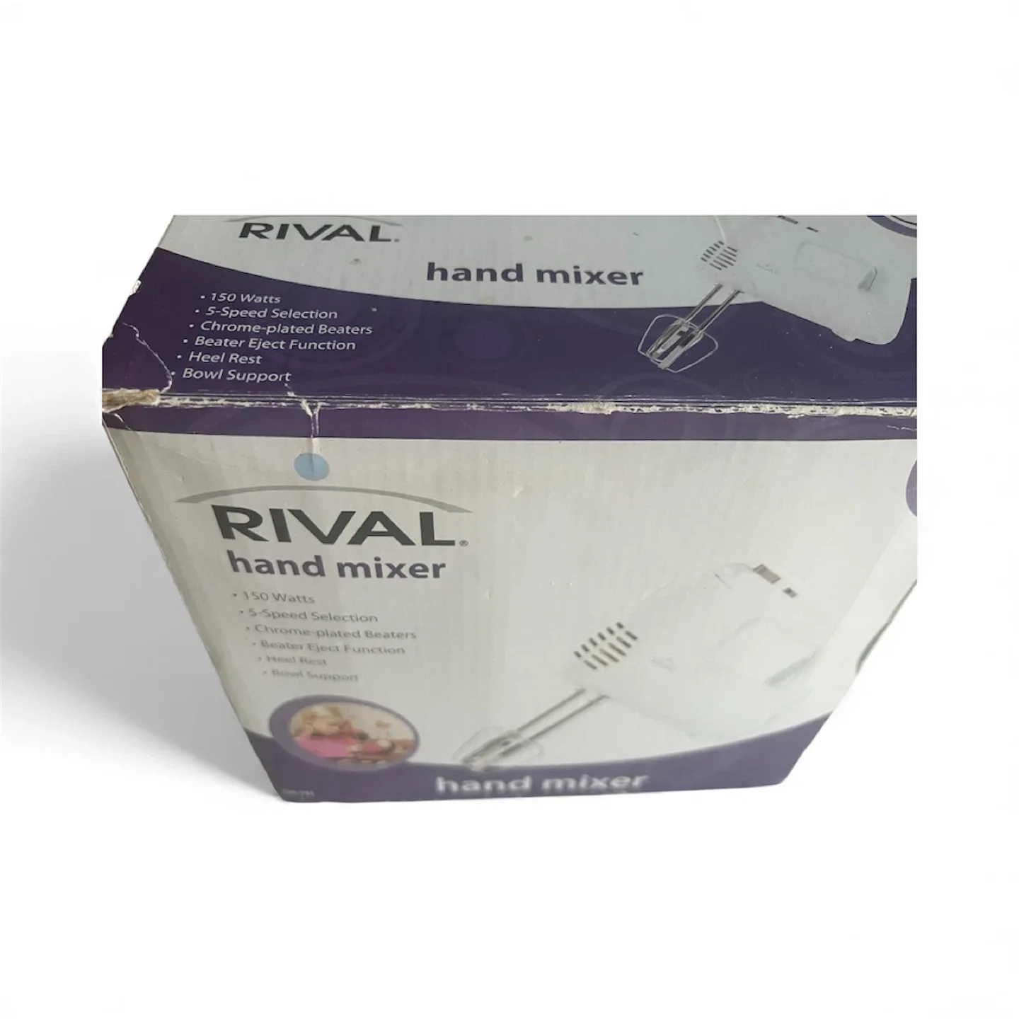 Rival Hand Mixer - 5 Speed, 150 Watts