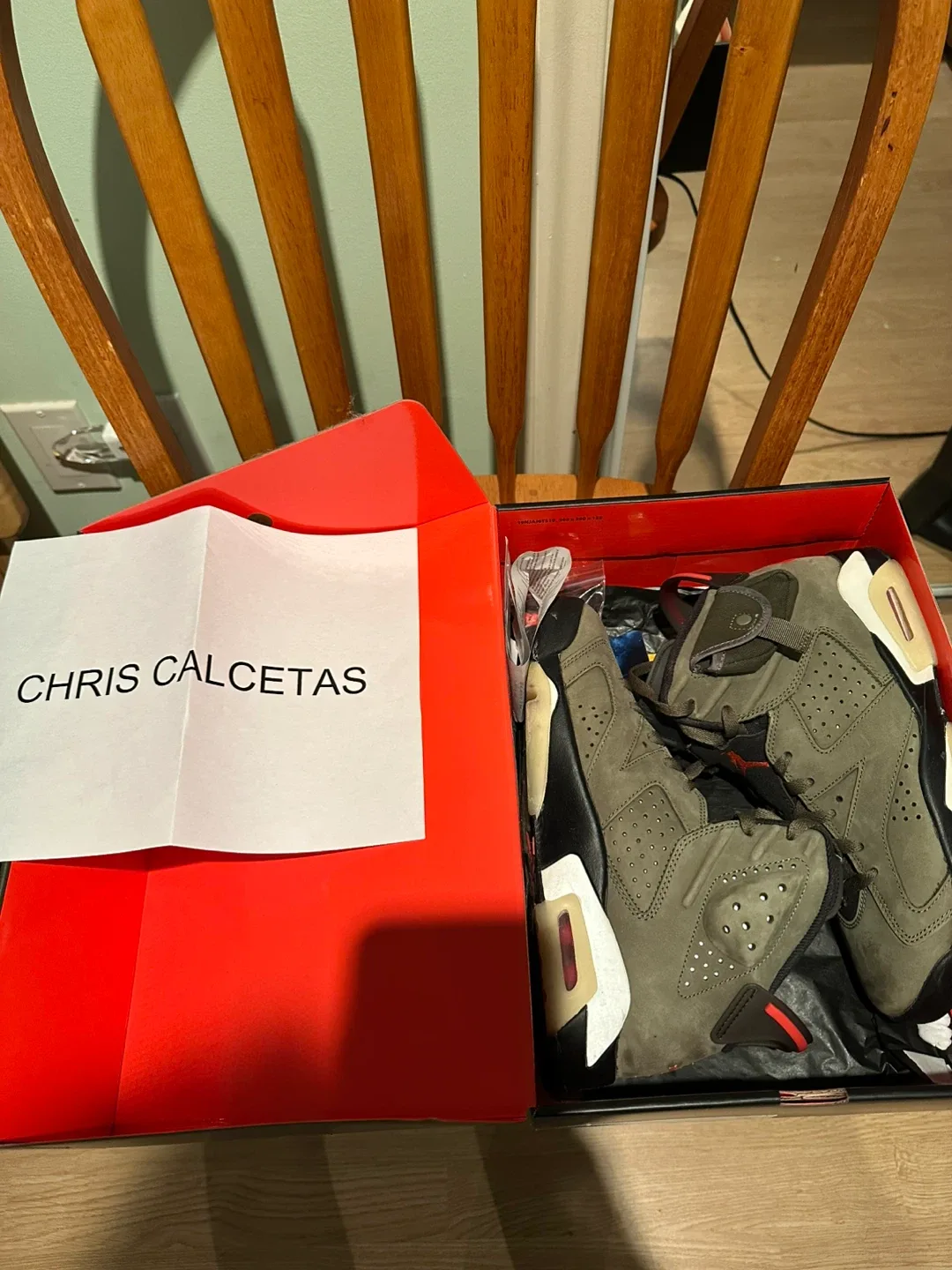 Nike Air Jordan 6 Travis Scott