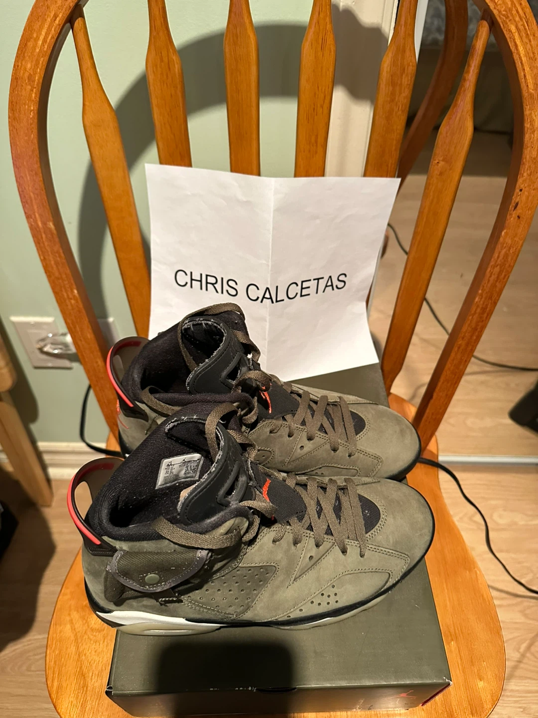Nike Air Jordan 6 Travis Scott - photo 3