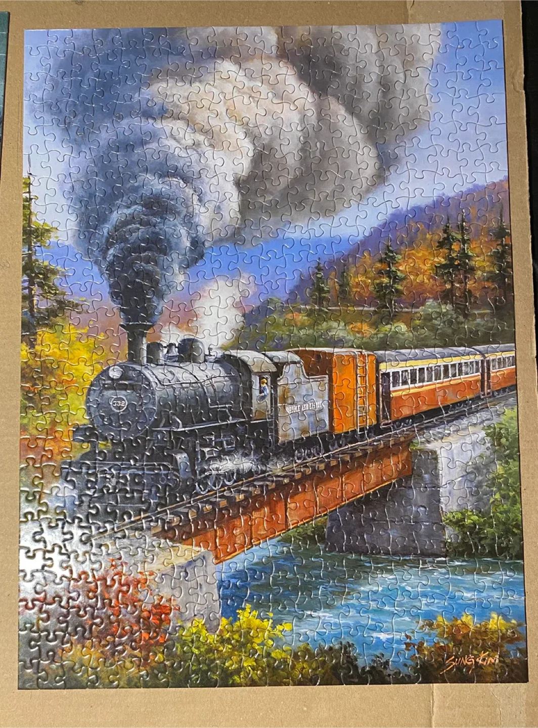 Lot of 8 Puzzles: Dowdle, Eurographics, Star Wars & More image indicator(2)