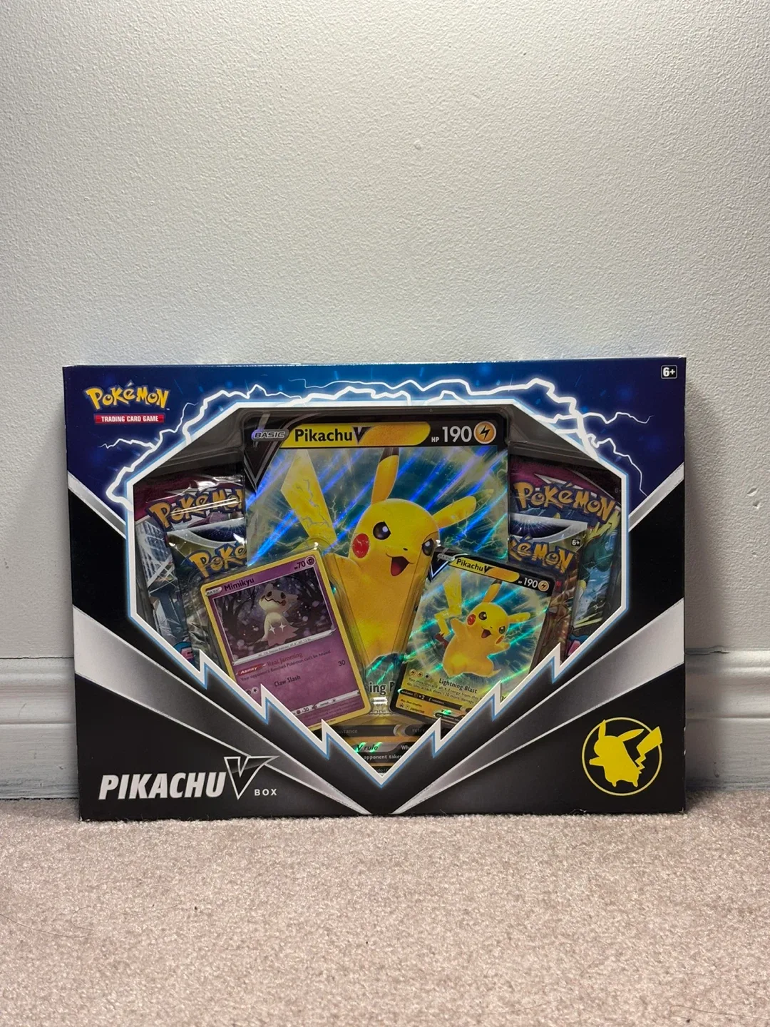 Pikachu V Box