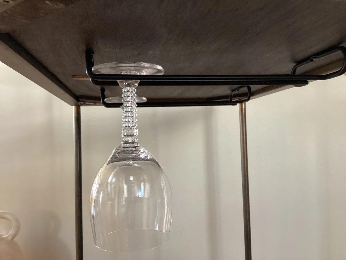 Rolling Bar Cart Serving Cart- Bronze Finish image indicator(8)