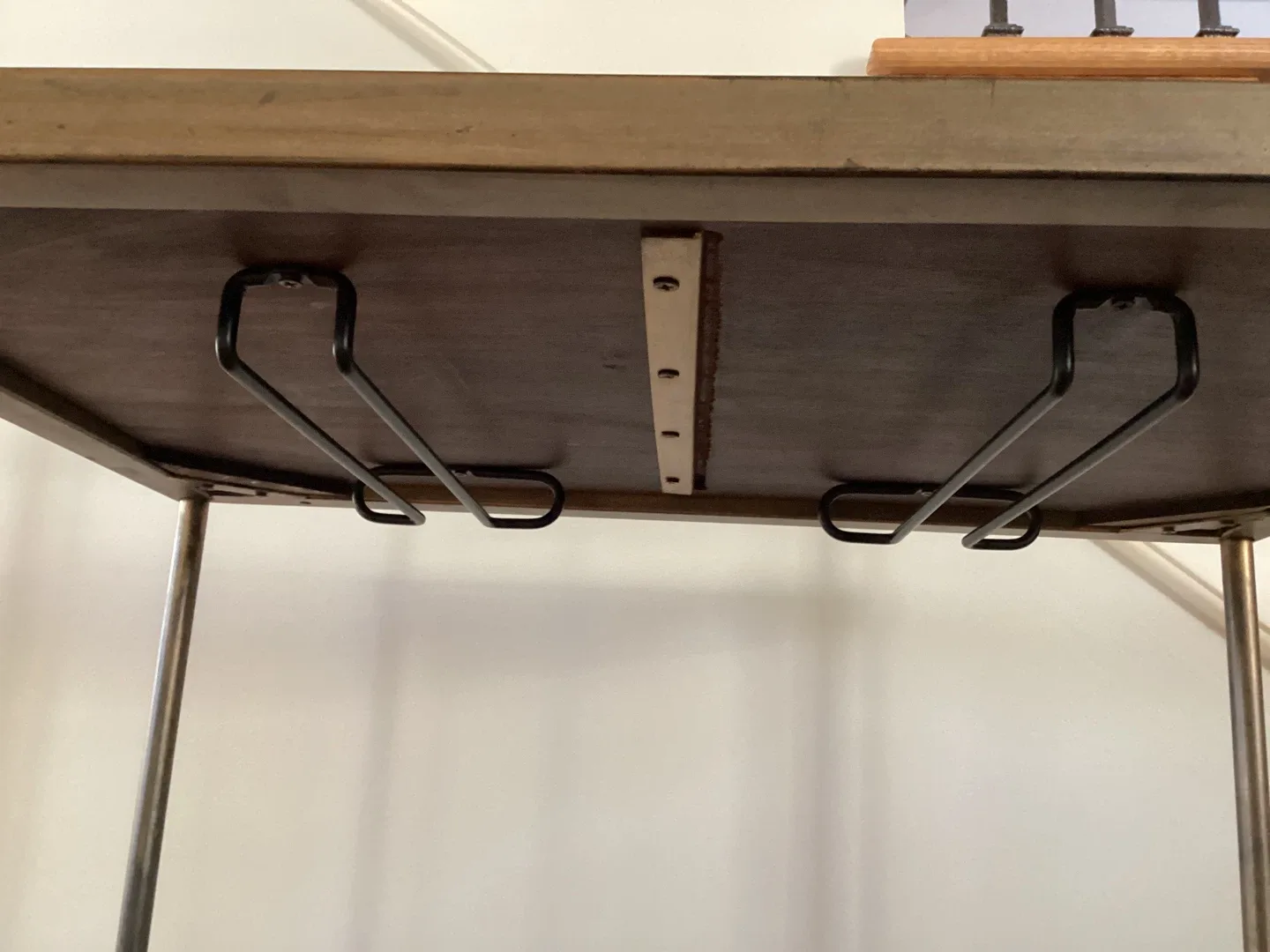 Rolling Bar Cart Serving Cart- Bronze Finish image indicator(7)