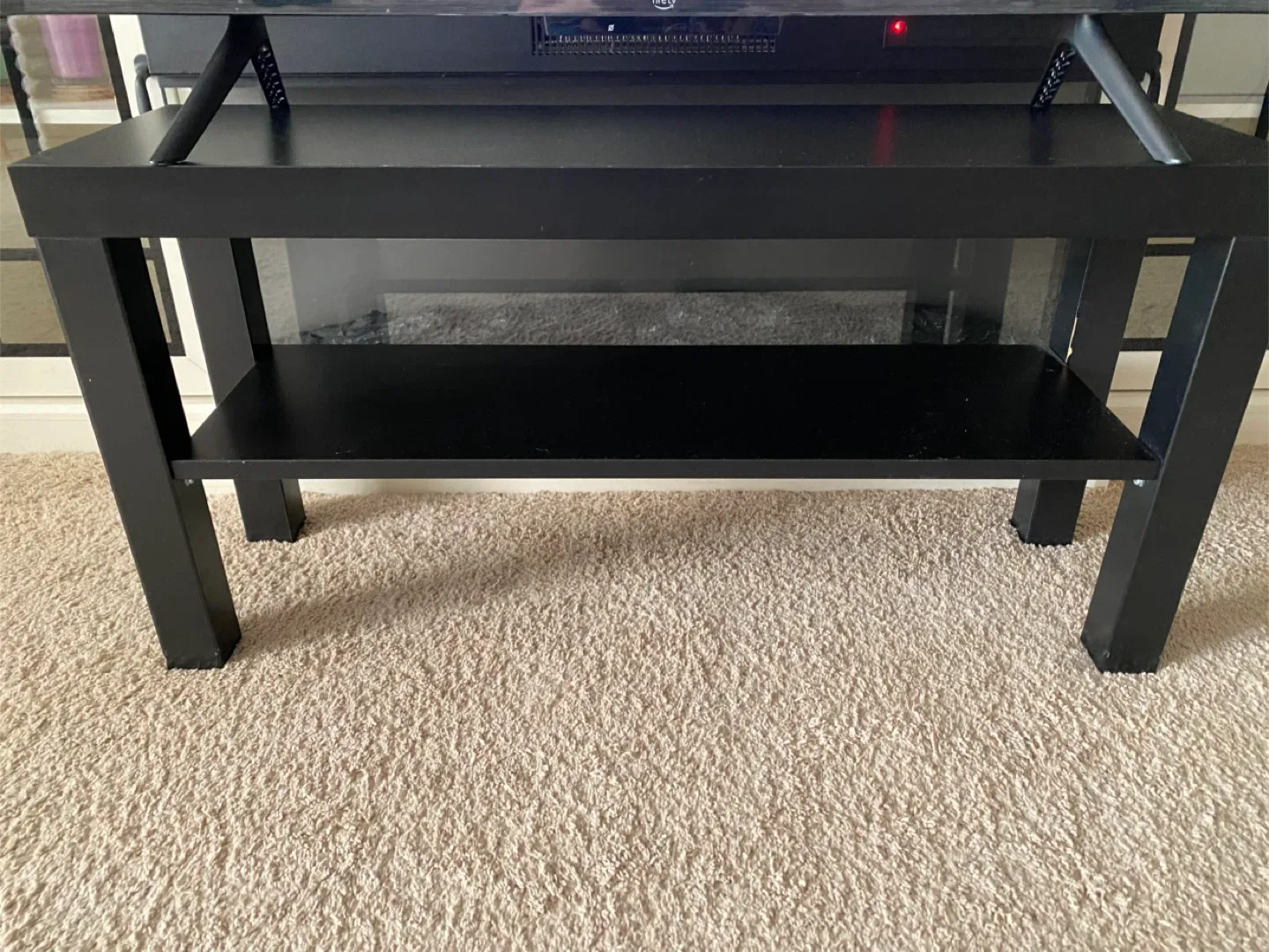 Black TV Stand