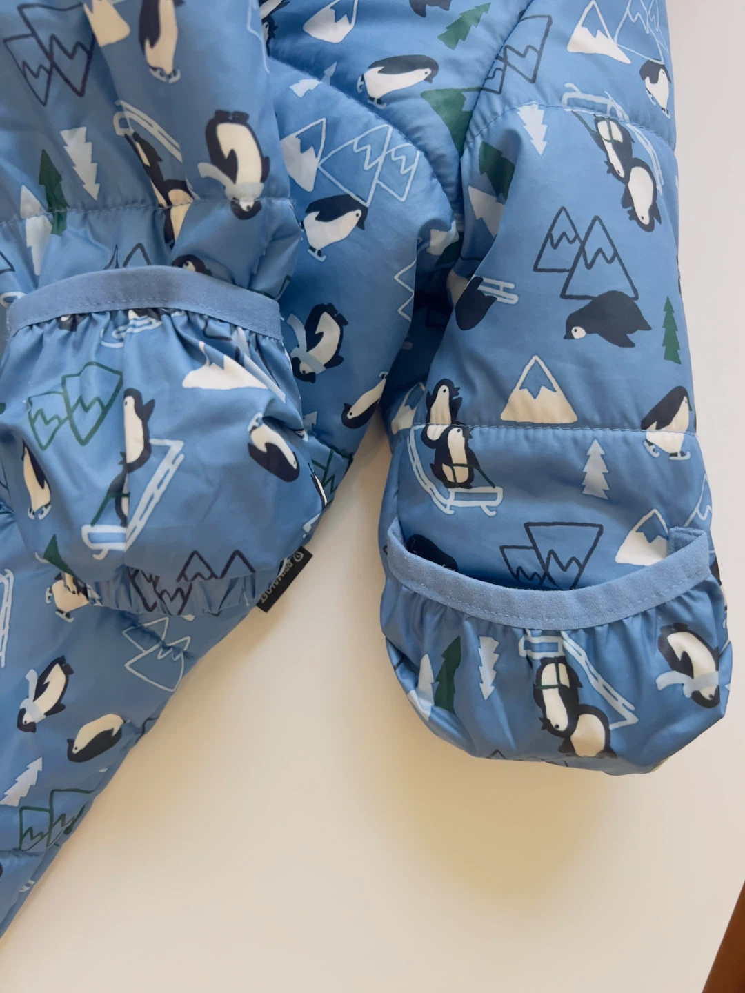 Baby Snowsuit - 6-12 Months - cute penguin pattern
