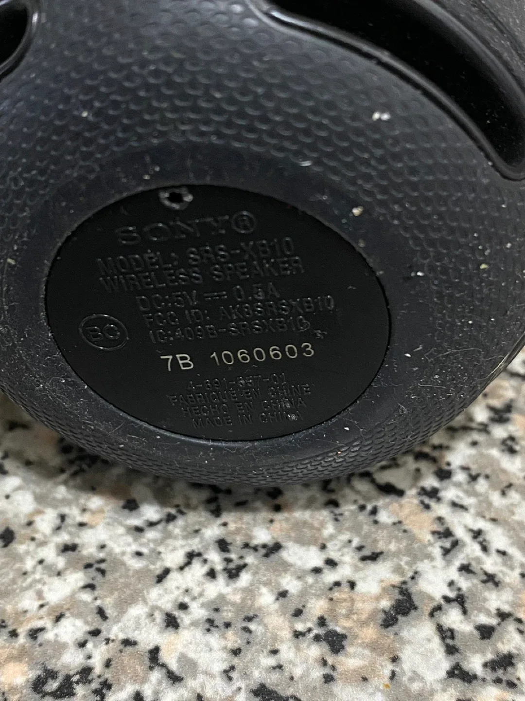 Sony SRS-XB10 Wireless Speaker - Black image indicator(2)