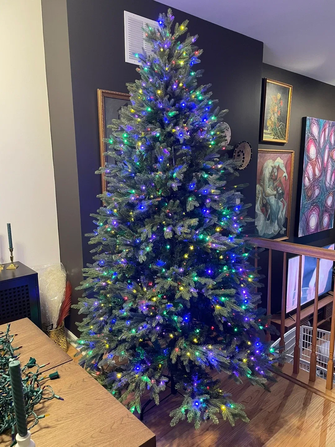 Artificial Christmas Tree with Lights image indicator(2)