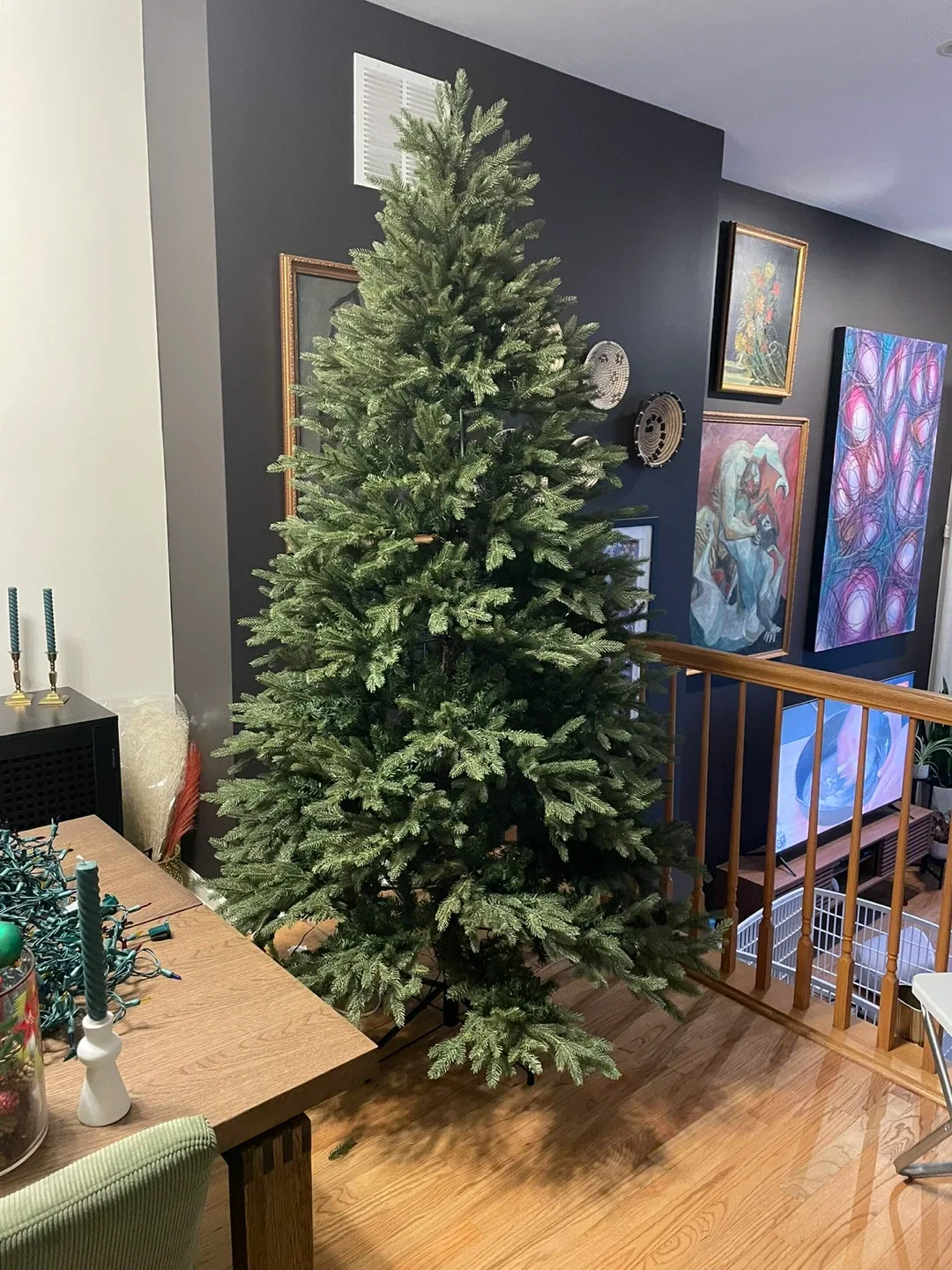 Artificial Christmas Tree with Lights image indicator(3)