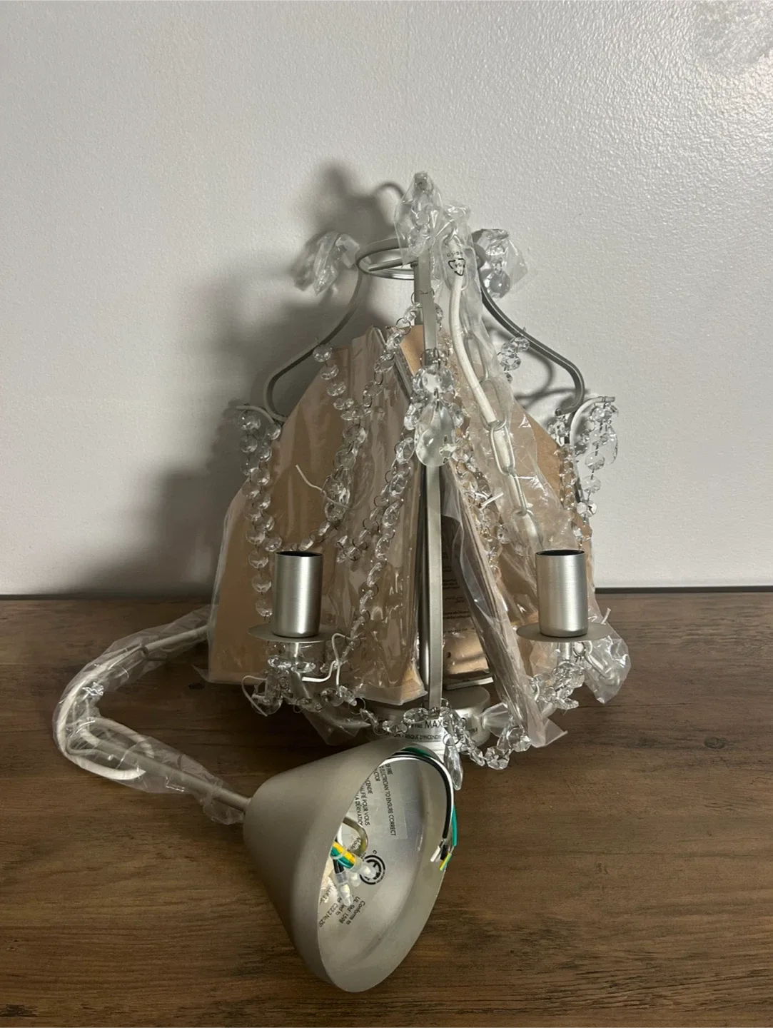 IKEA Kristaller 3 Arm Chandelier - Nowhere Else! image indicator(2)