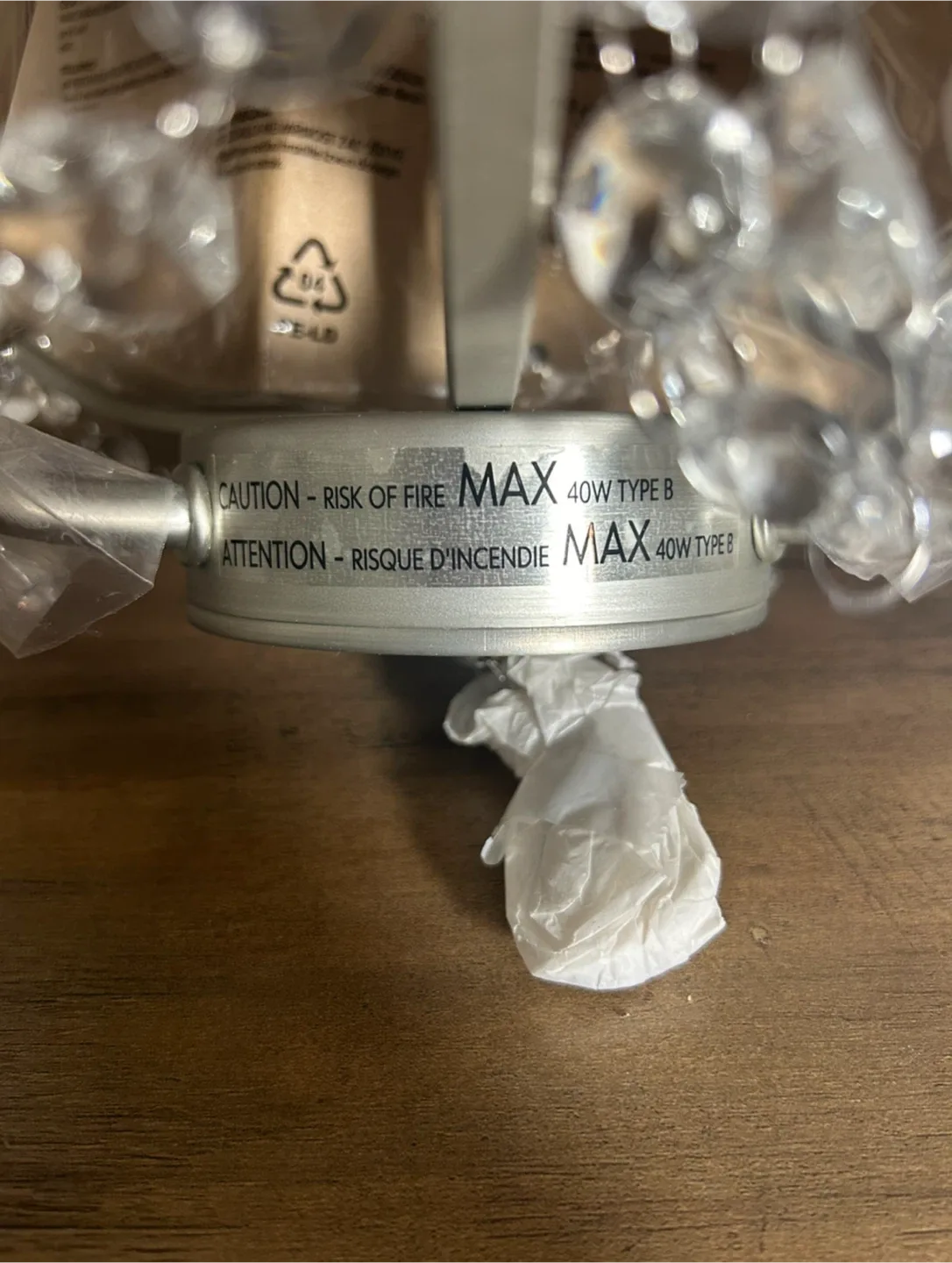 IKEA Kristaller 3 Arm Chandelier - Nowhere Else! image indicator(4)