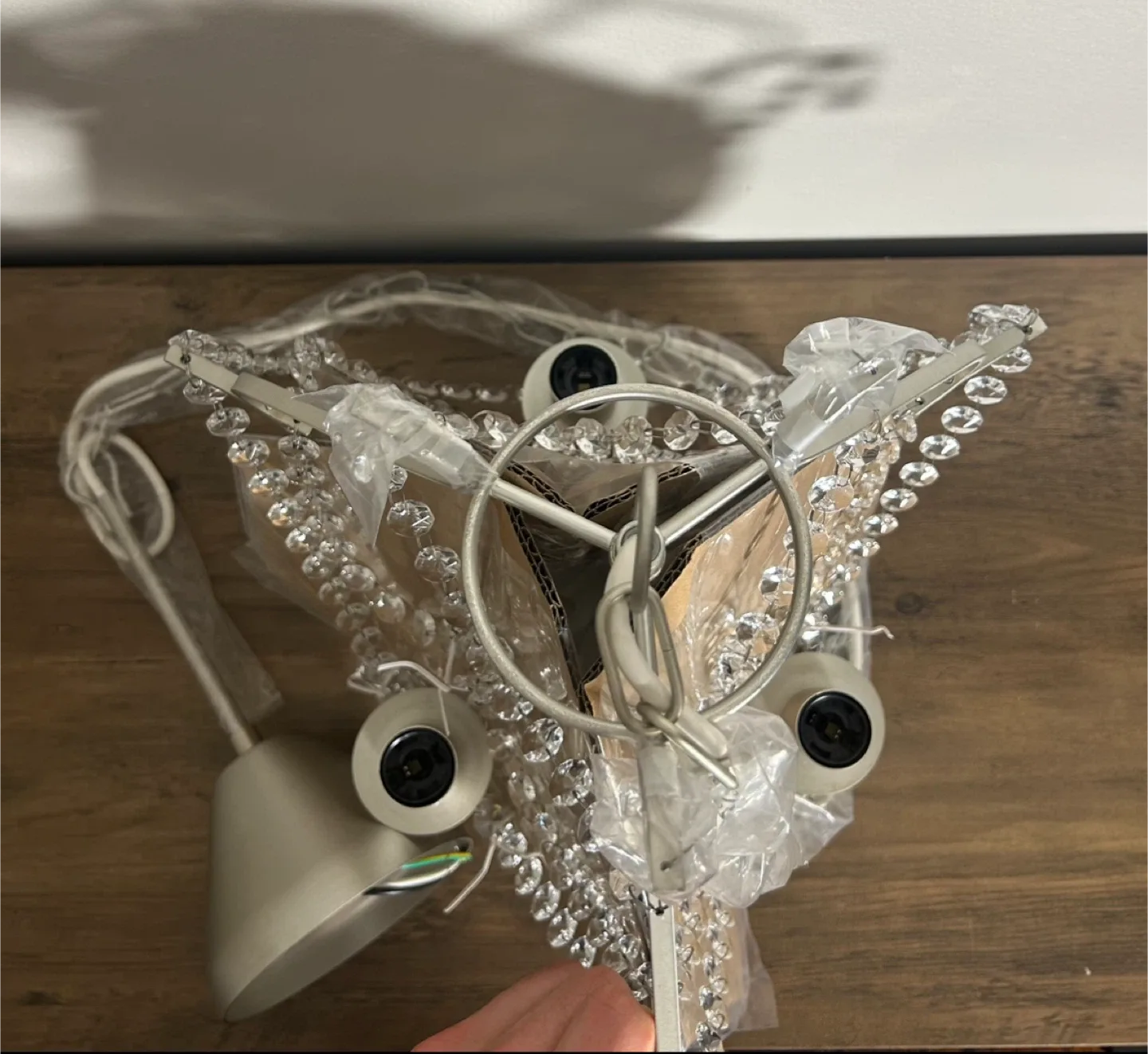 IKEA Kristaller 3 Arm Chandelier - Nowhere Else! image indicator(3)