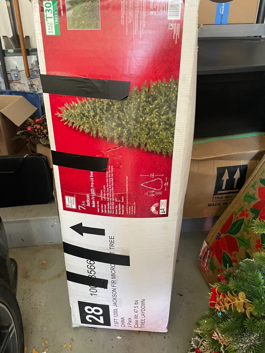 Artificial Christmas Tree with Lights image indicator(7)