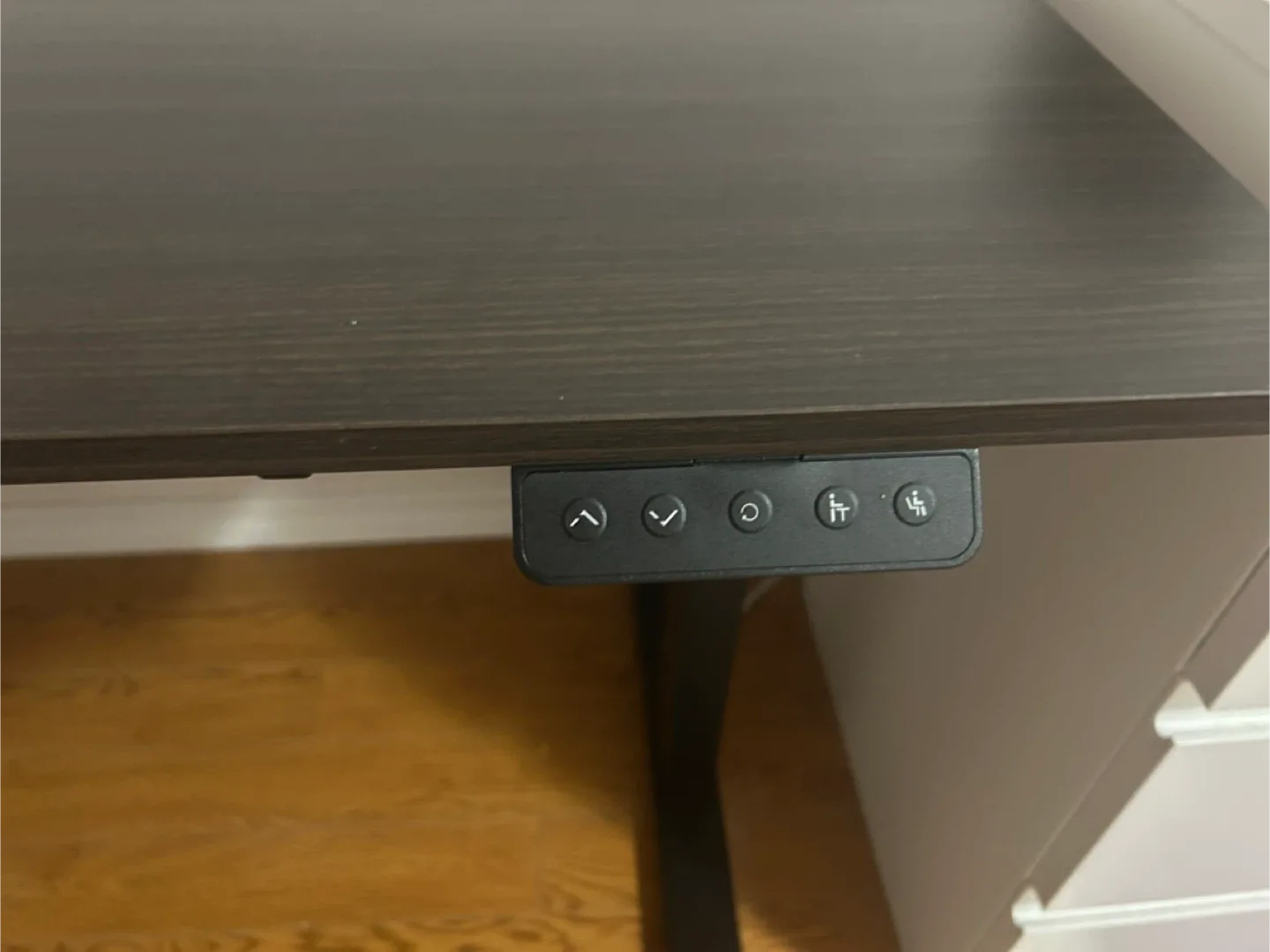 Adjustable Standing Desk - Dark Brown image indicator(2)