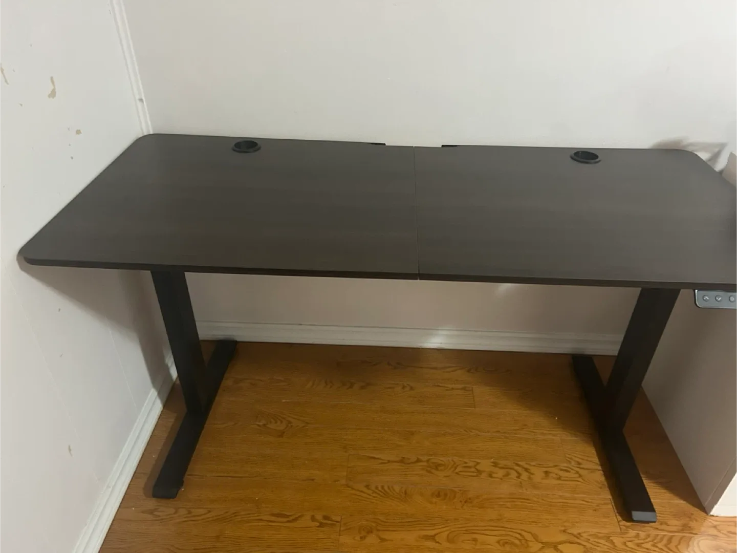 Adjustable Standing Desk - Dark Brown image indicator(3)