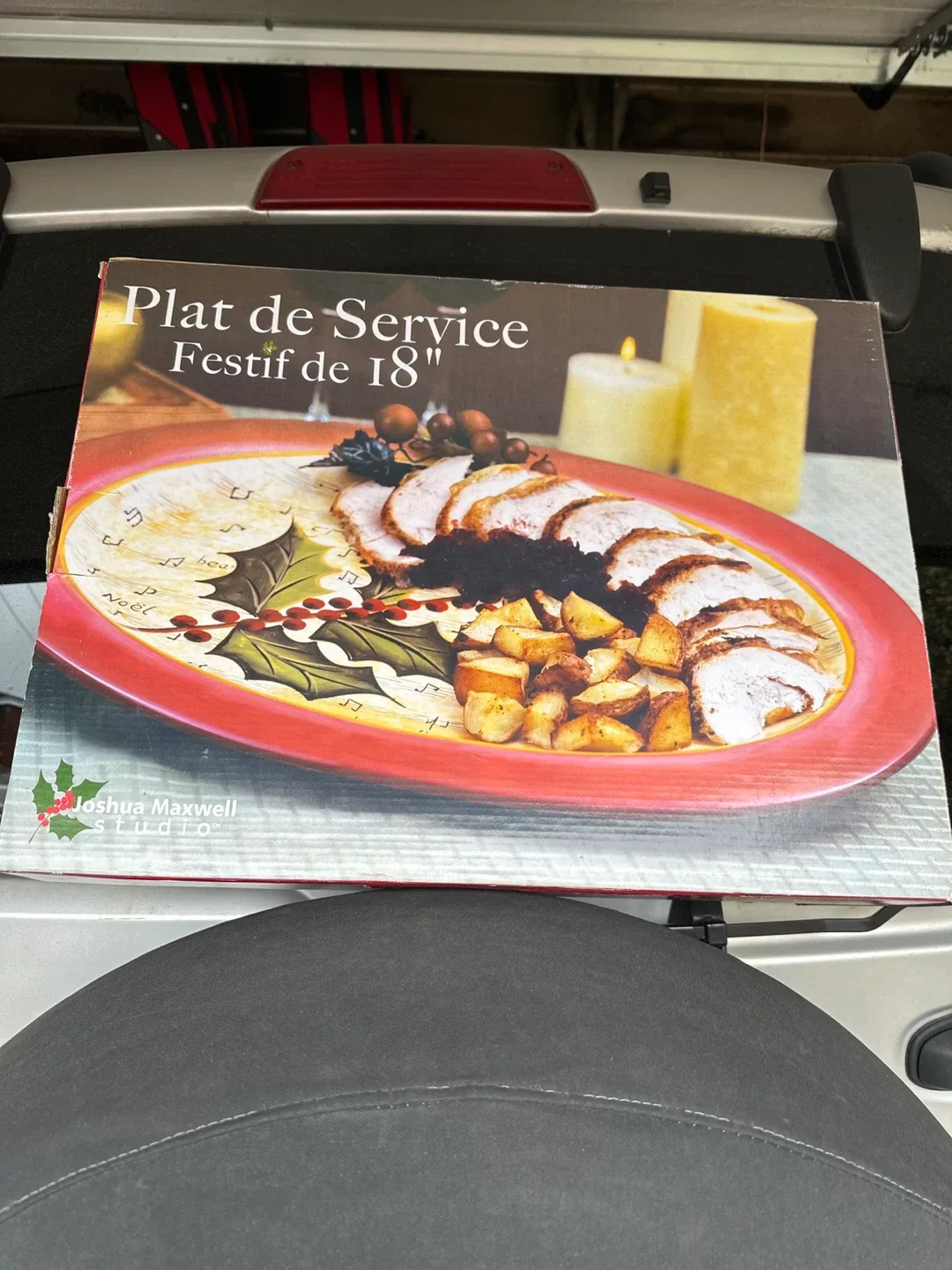 Joshua Maxwell Studio Plat de Service Festif 18"