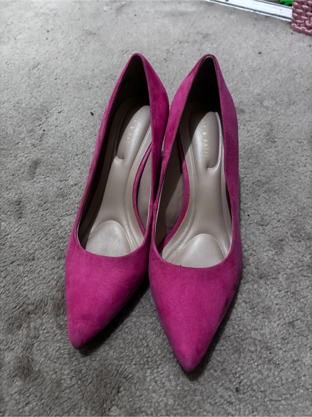 Kelly & Katie Pink Heels - Size 9.5 - photo 3