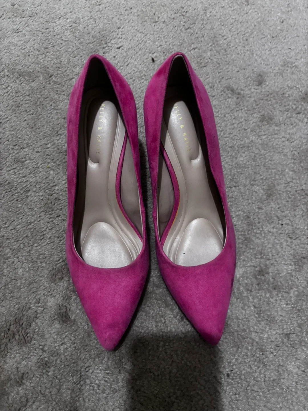 Kelly & Katie Pink Heels - Size 9.5