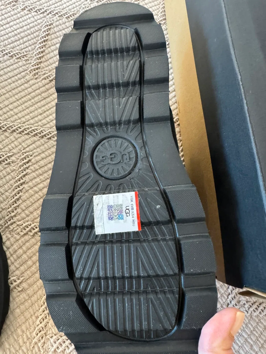 UGG Solano Slide Black - New! image indicator(6)