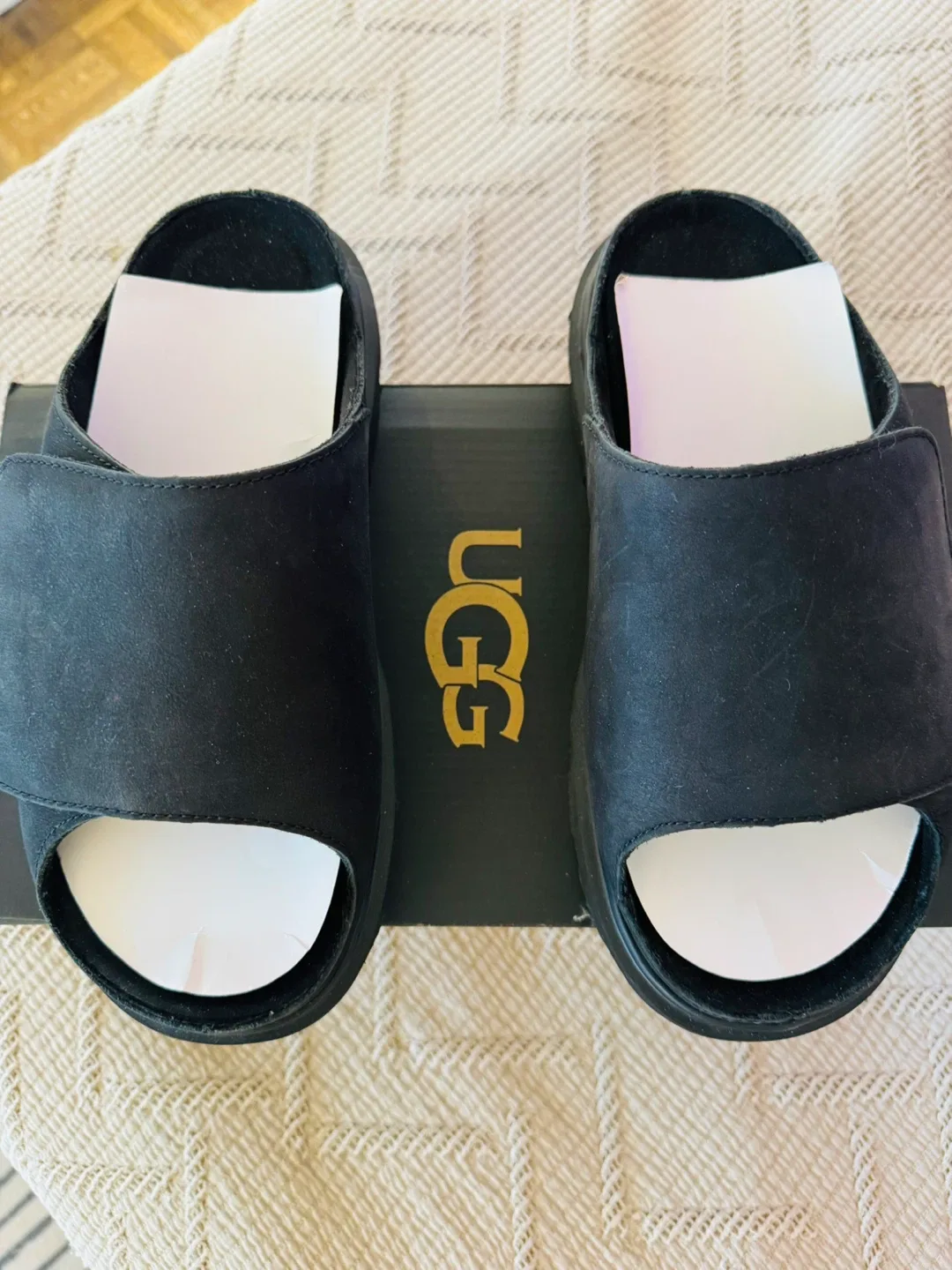 UGG Solano Slide Black - New! image indicator(7)