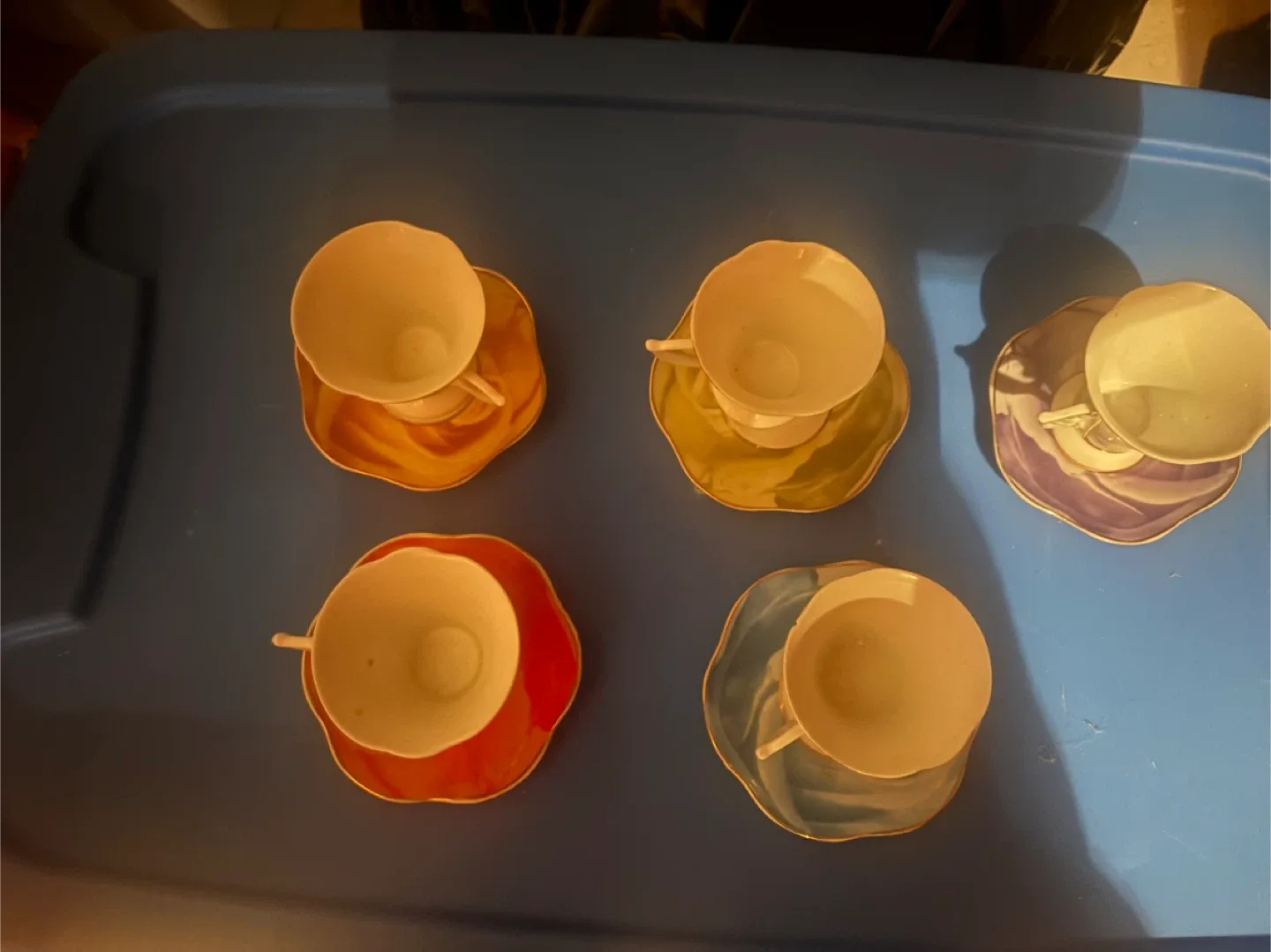 Vintage Tea Cup and Saucer Set (5) image indicator(3)