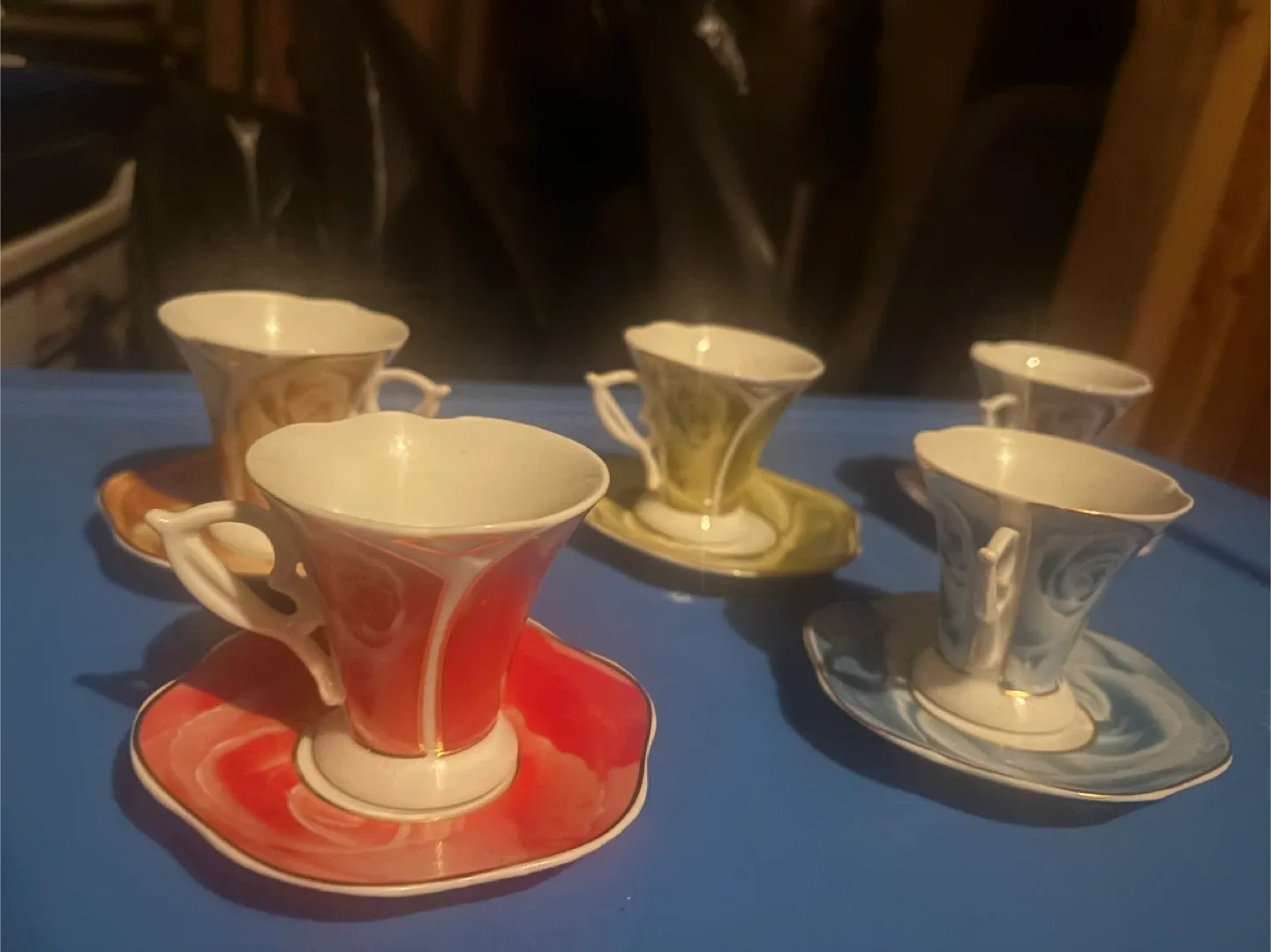 Vintage Tea Cup and Saucer Set (5) image indicator(2)