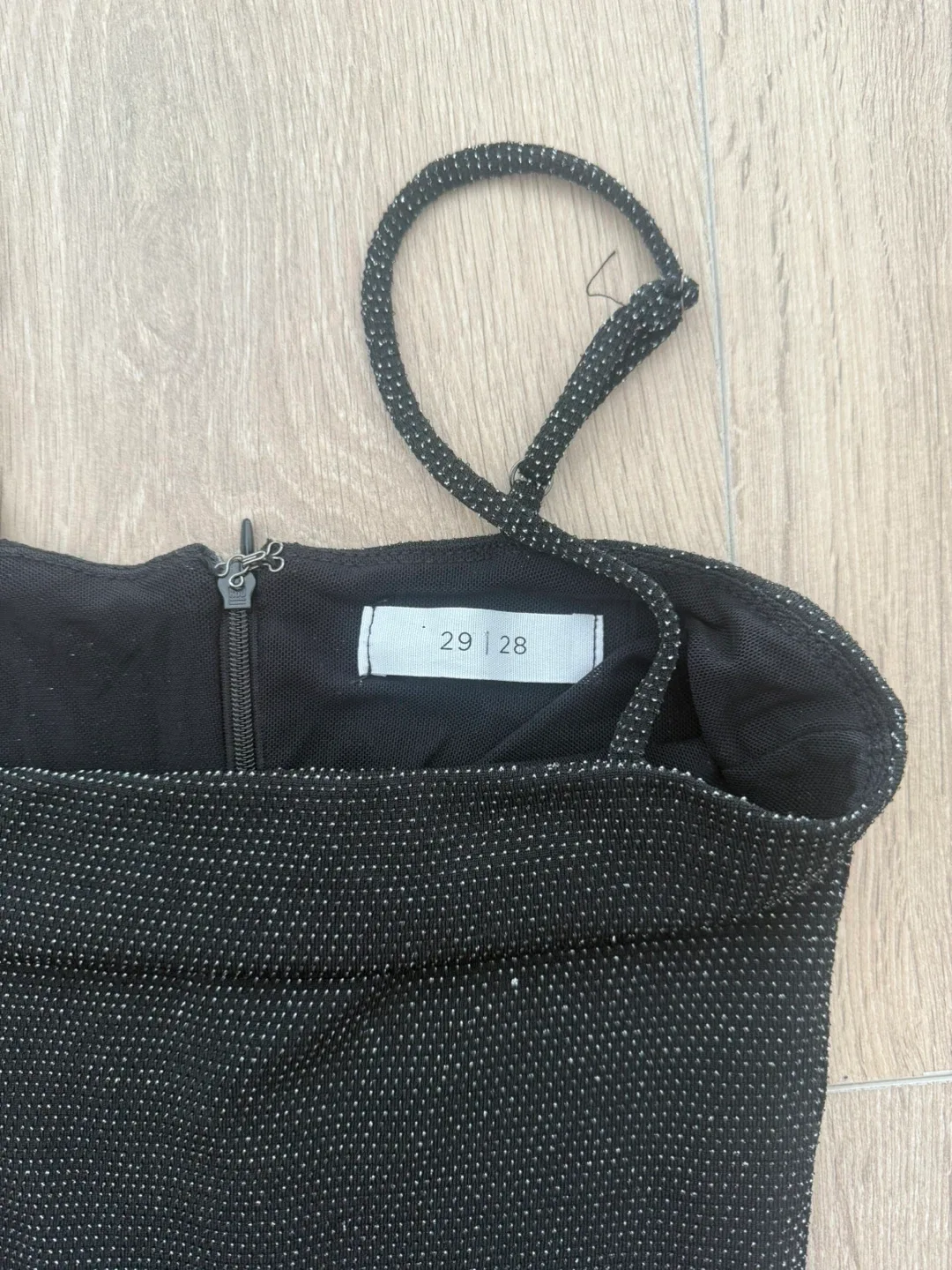 29|28 Black Bodycon Dress image indicator(3)