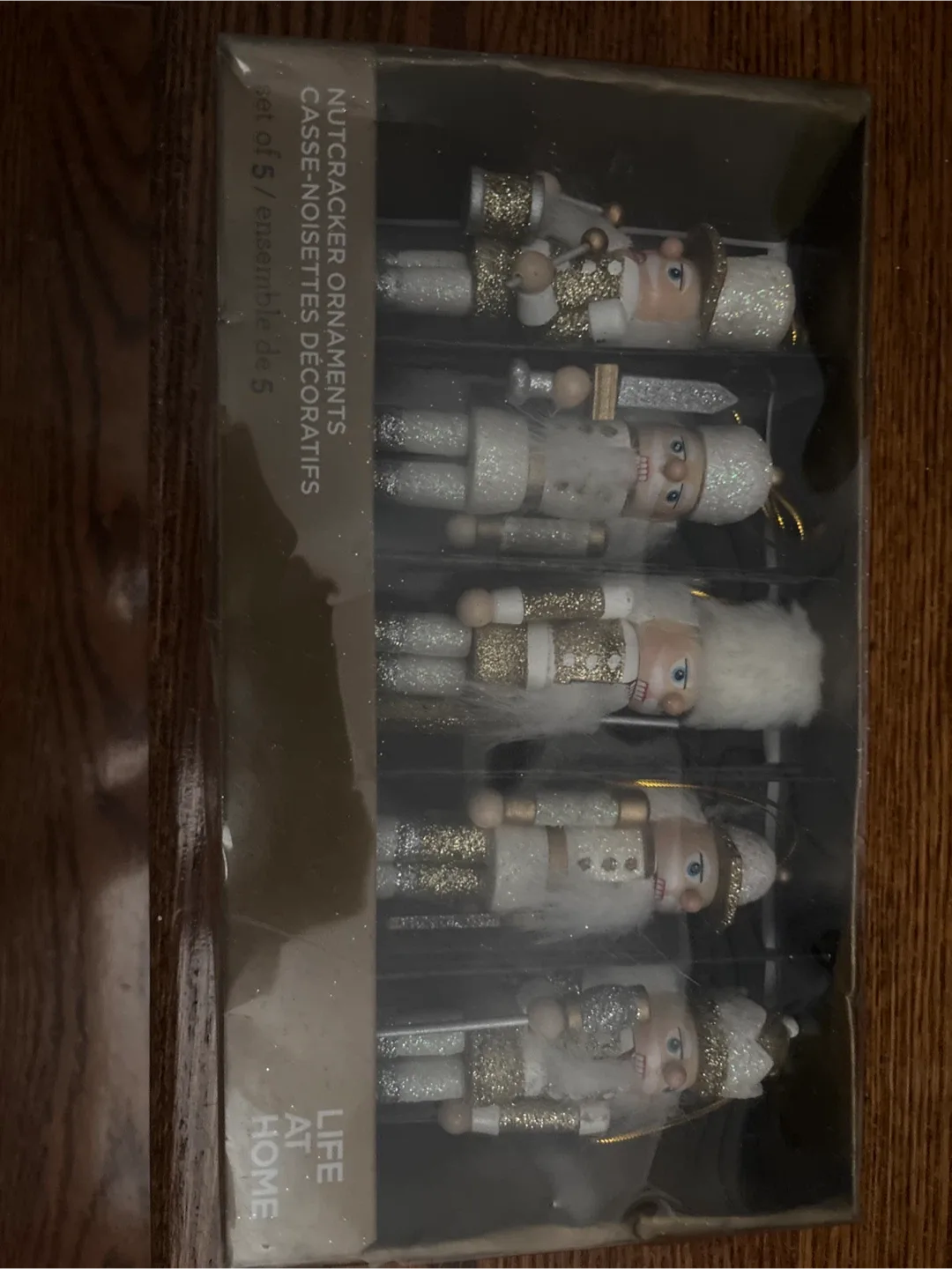 Life At Home Nutcracker Ornaments - Set of 5