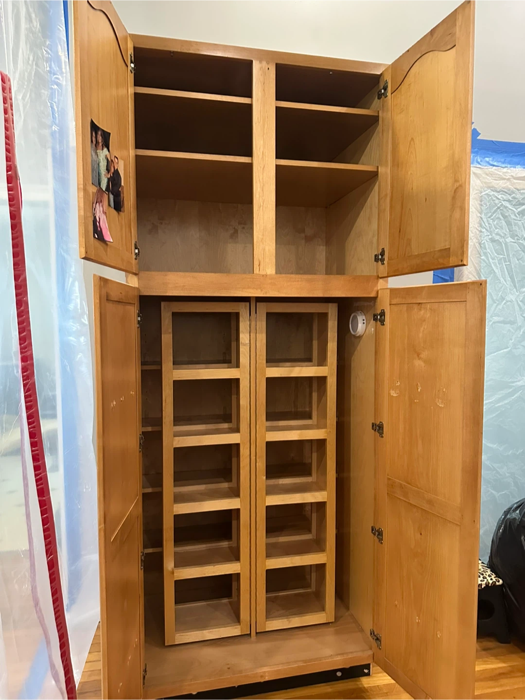 Wood Pantry Cabinet Kitchen - photo 2