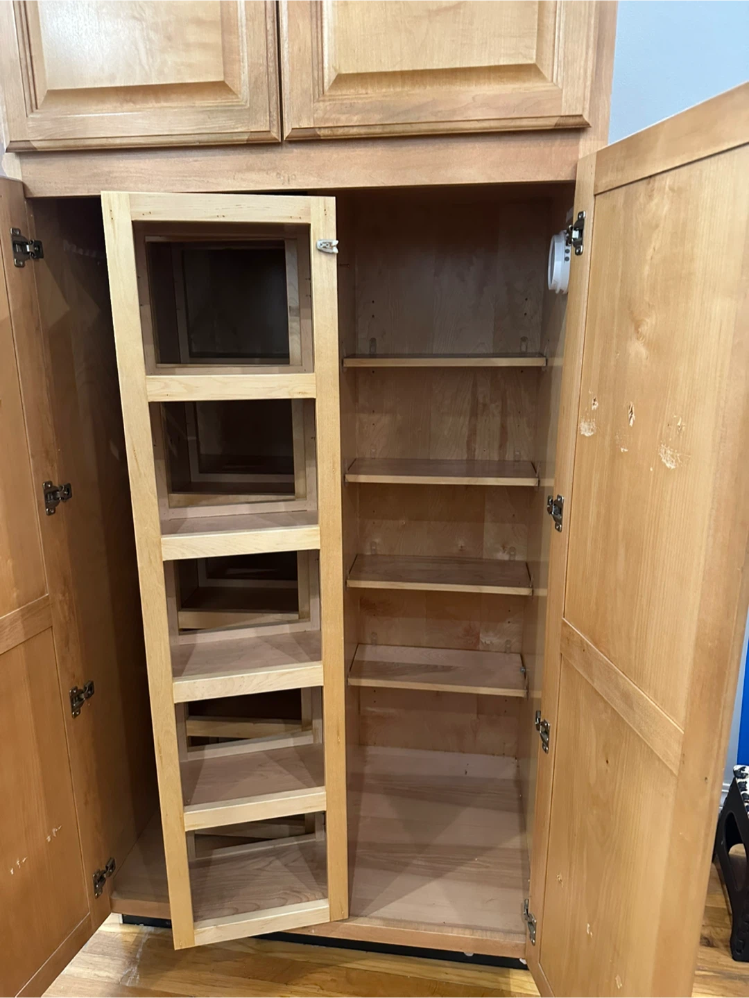 Wood Pantry Cabinet Kitchen - photo 4