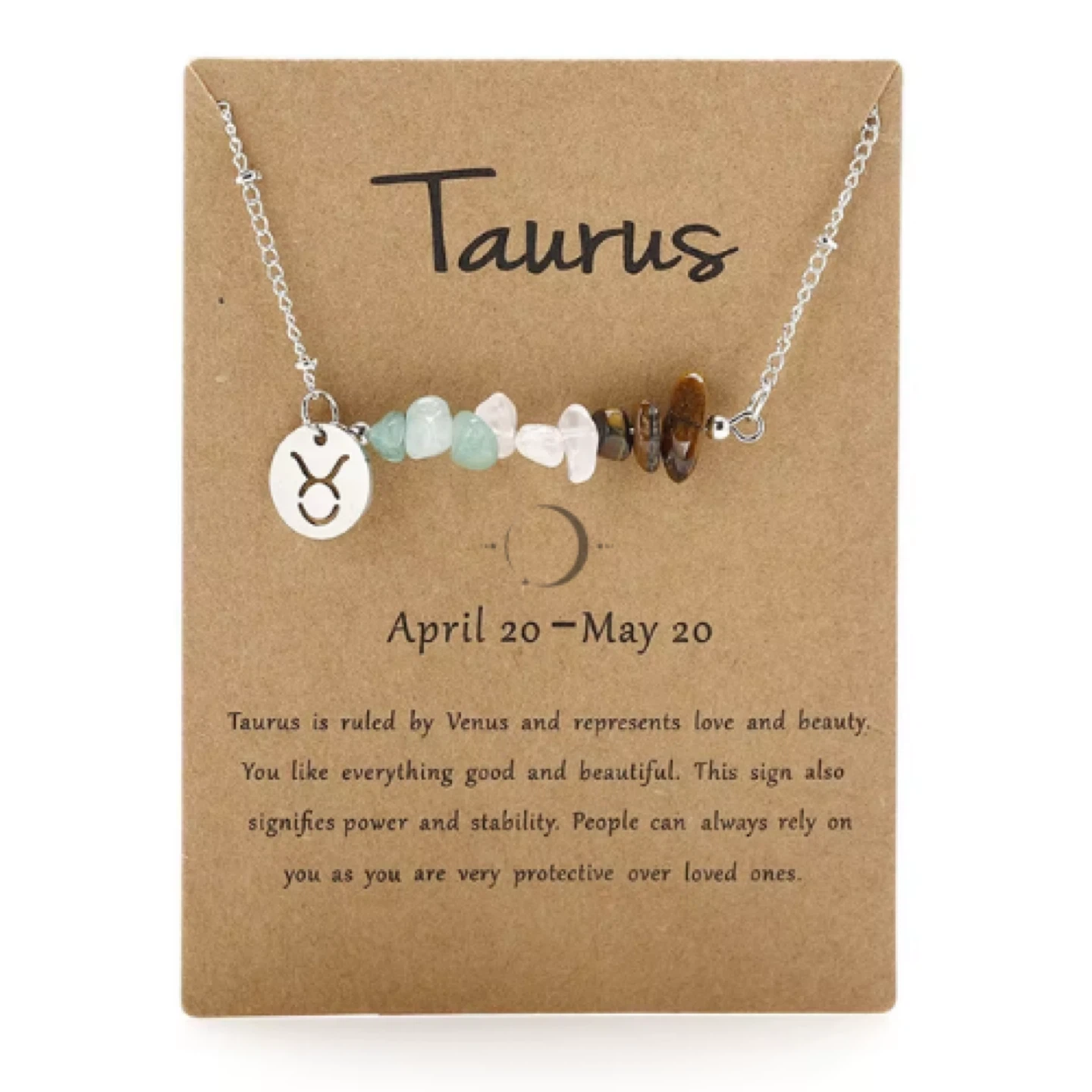 Zodiac Gemstone Necklace - photo 2