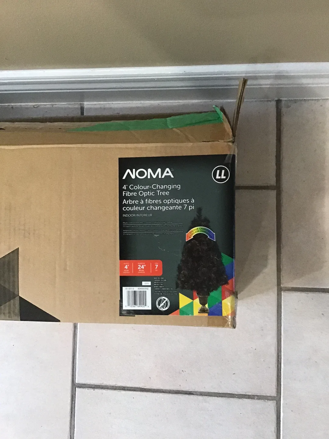 NOMA 4' Colour-Changing Fibre Optic Tree image indicator(2)