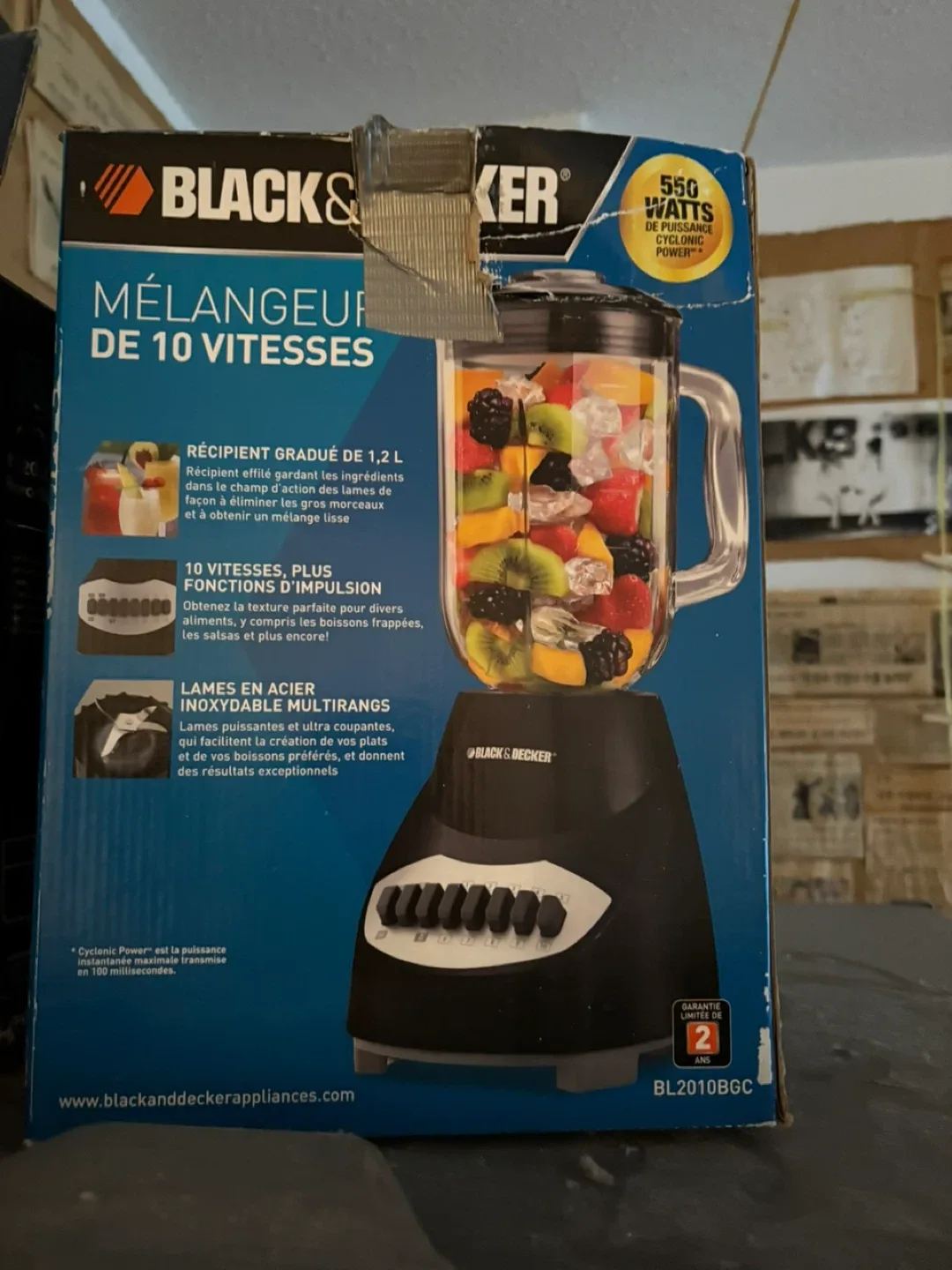 Black & Decker 10-Speed Blender BL2010BGC