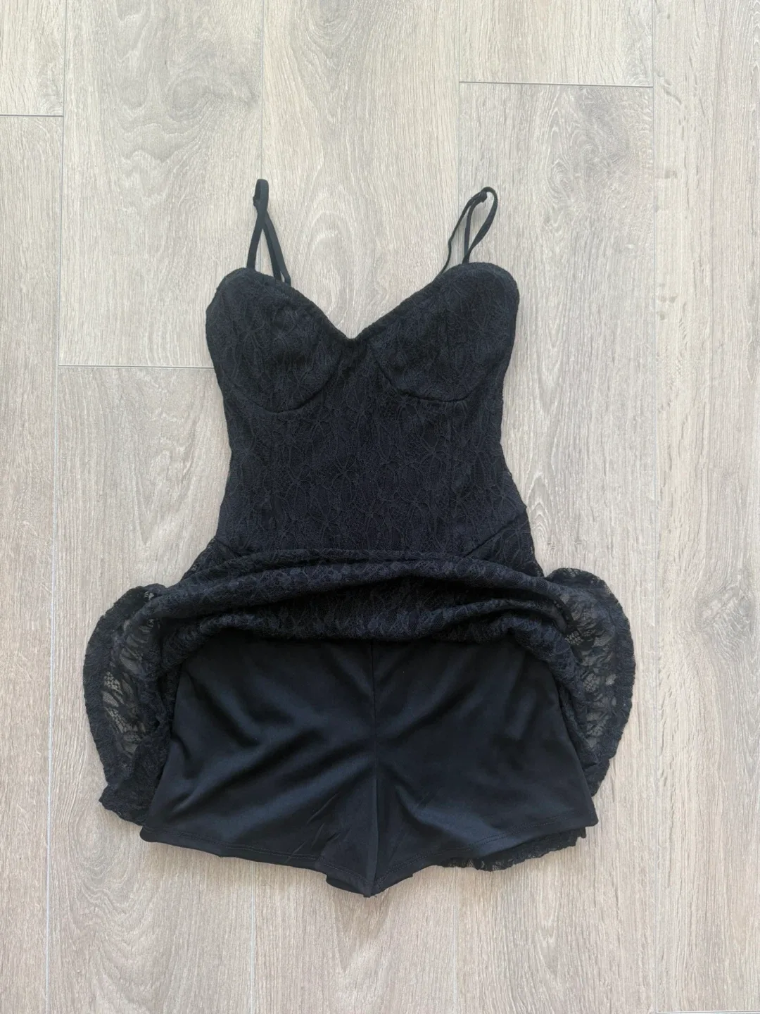 Black Ardene Lace Romper