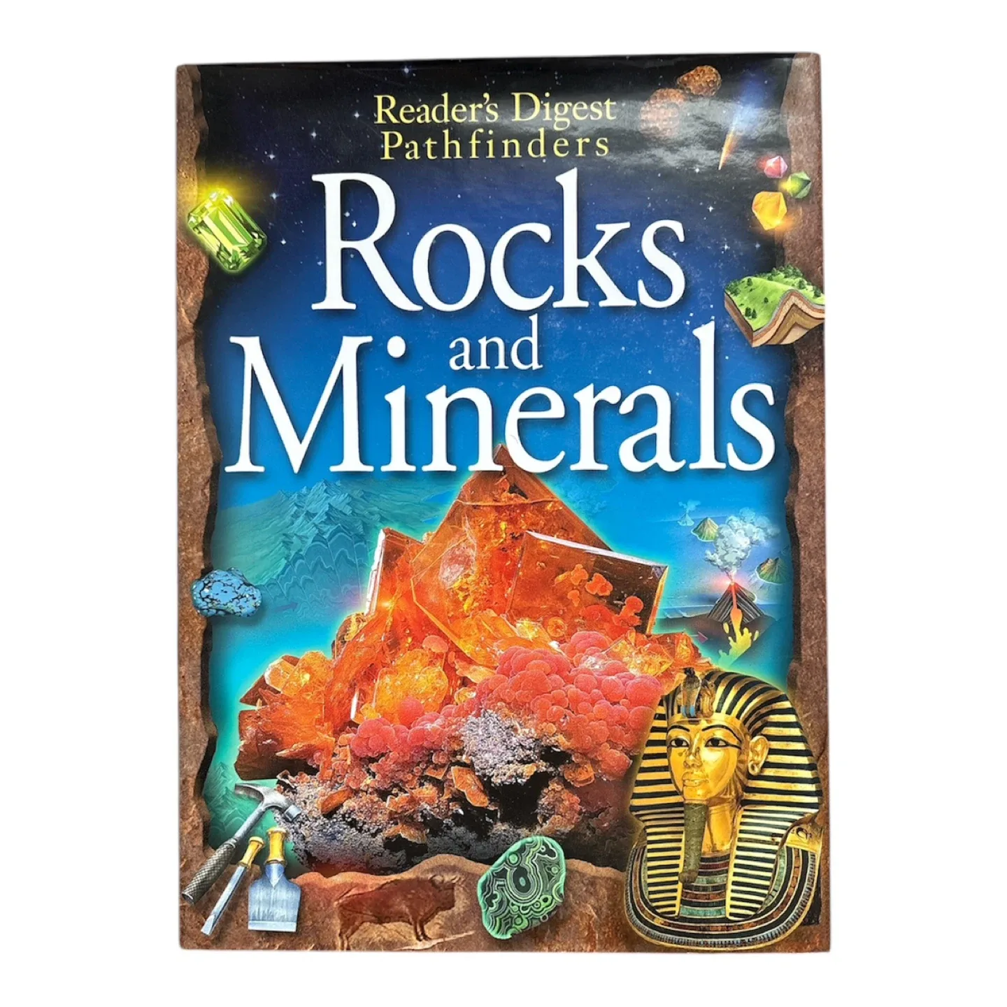 Rocks and Minerals Hardcover Book Reader's Digest Pathfinders