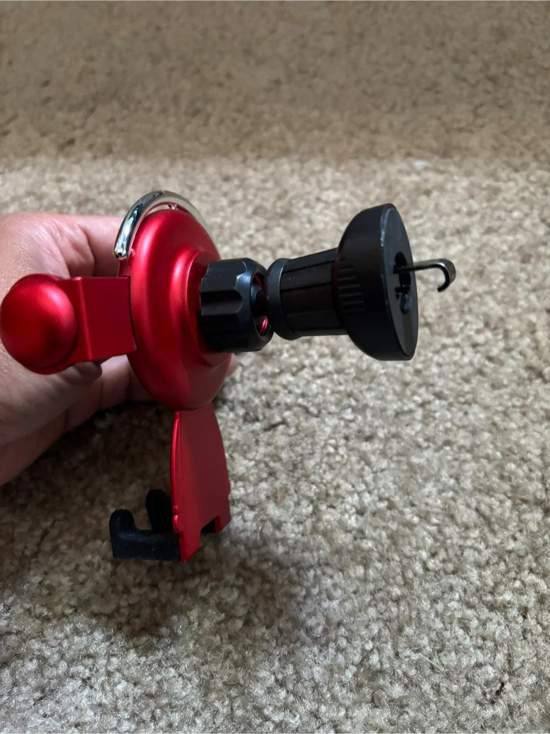 Red Car Phone Holder