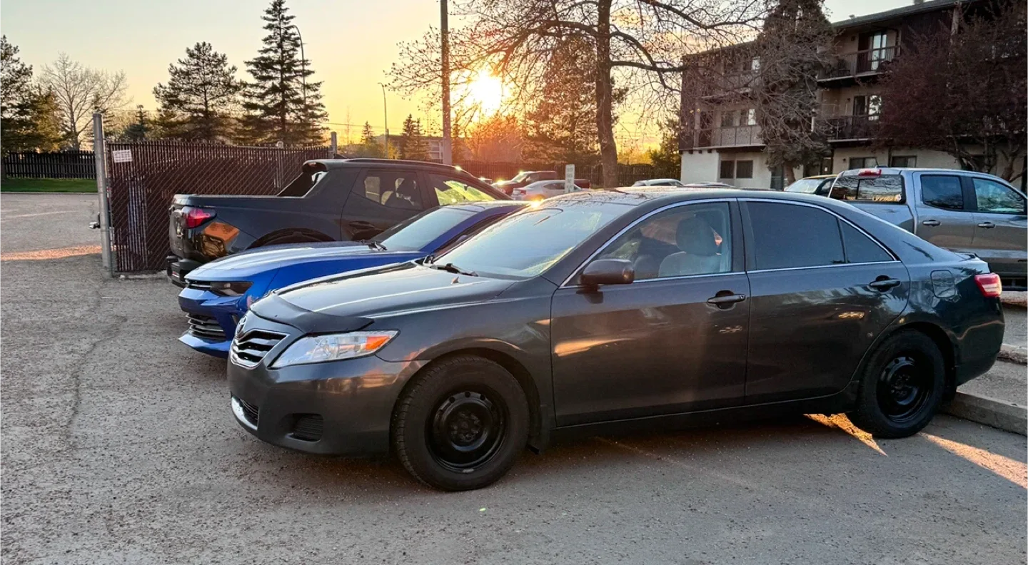Toyota Camry LE Gray Sedan