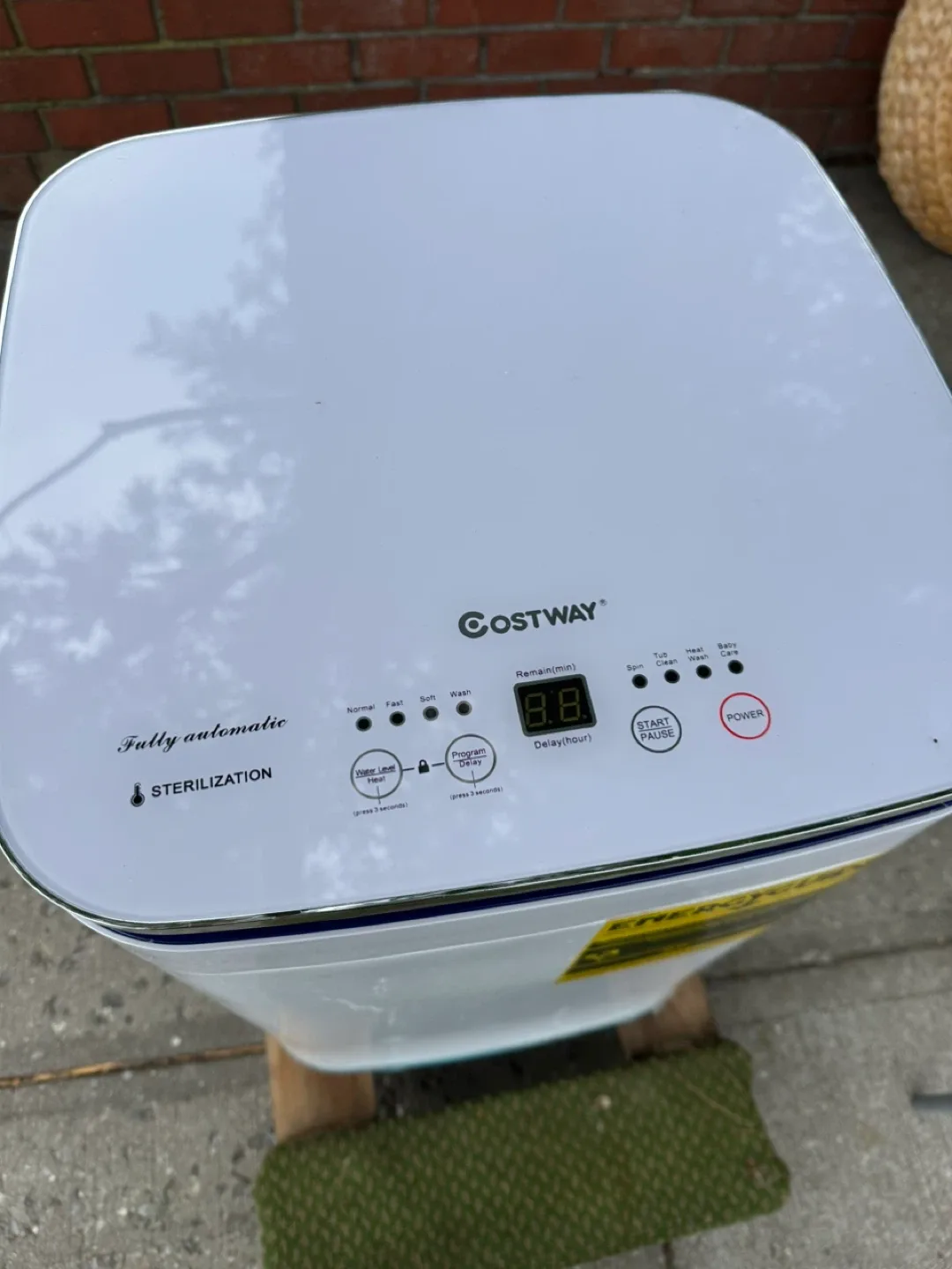 Costway Fully Automatic Washing Machine image indicator(2)