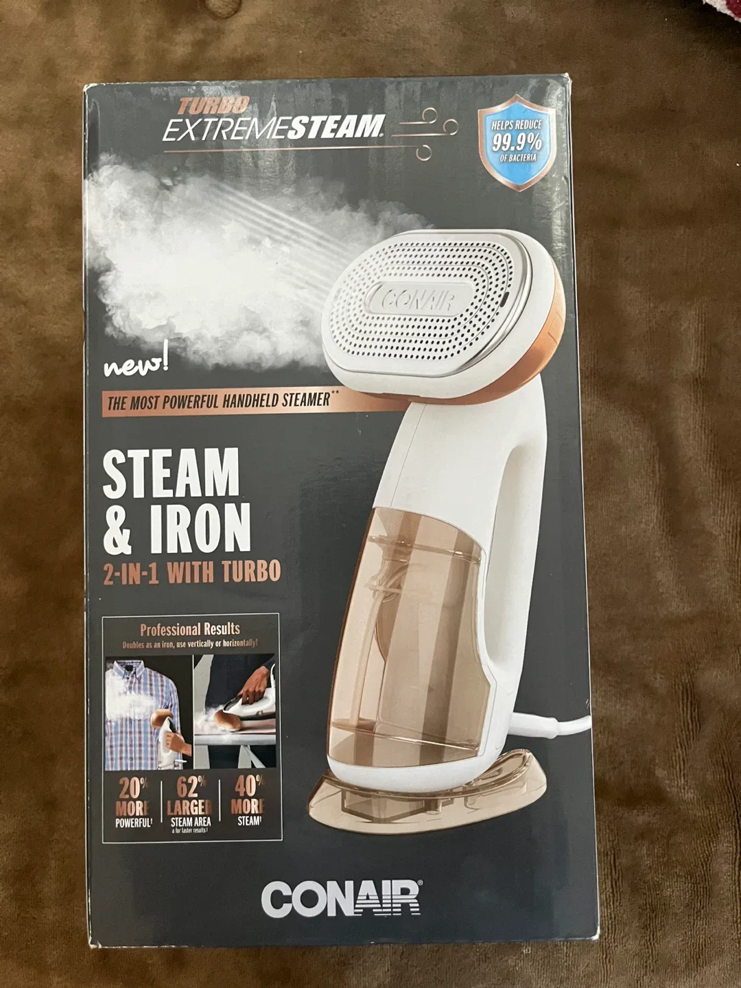 Conair Turbo ExtremeSteam 2-in-1 Steam & Iron