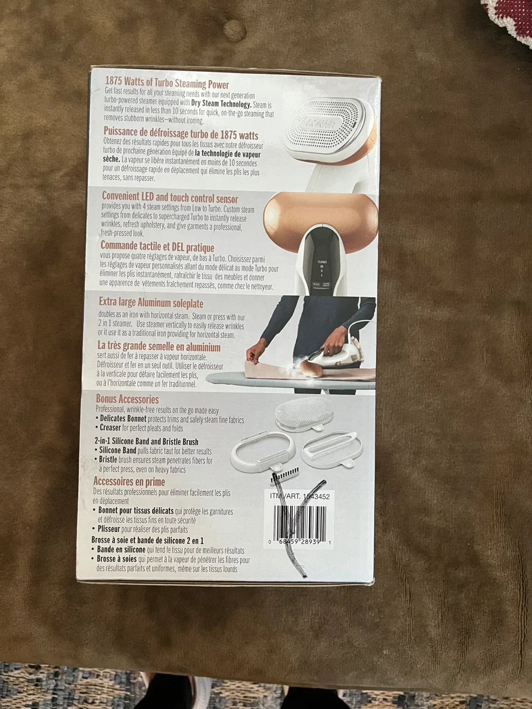 Conair Turbo ExtremeSteam 2-in-1 Steam & Iron image indicator(2)