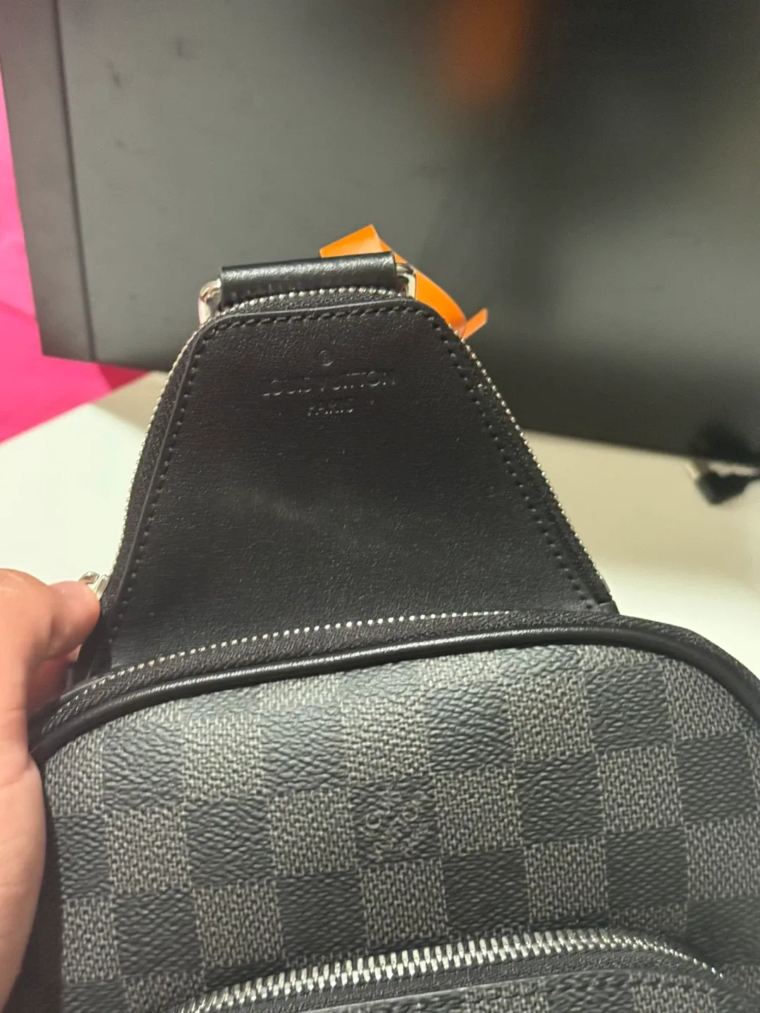Louis Vuitton Avenue Sling Bag Damier Graphite - New! image indicator(2)
