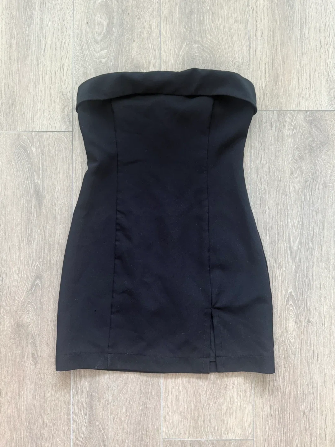 Dynamite Black Strapless Mini Dress